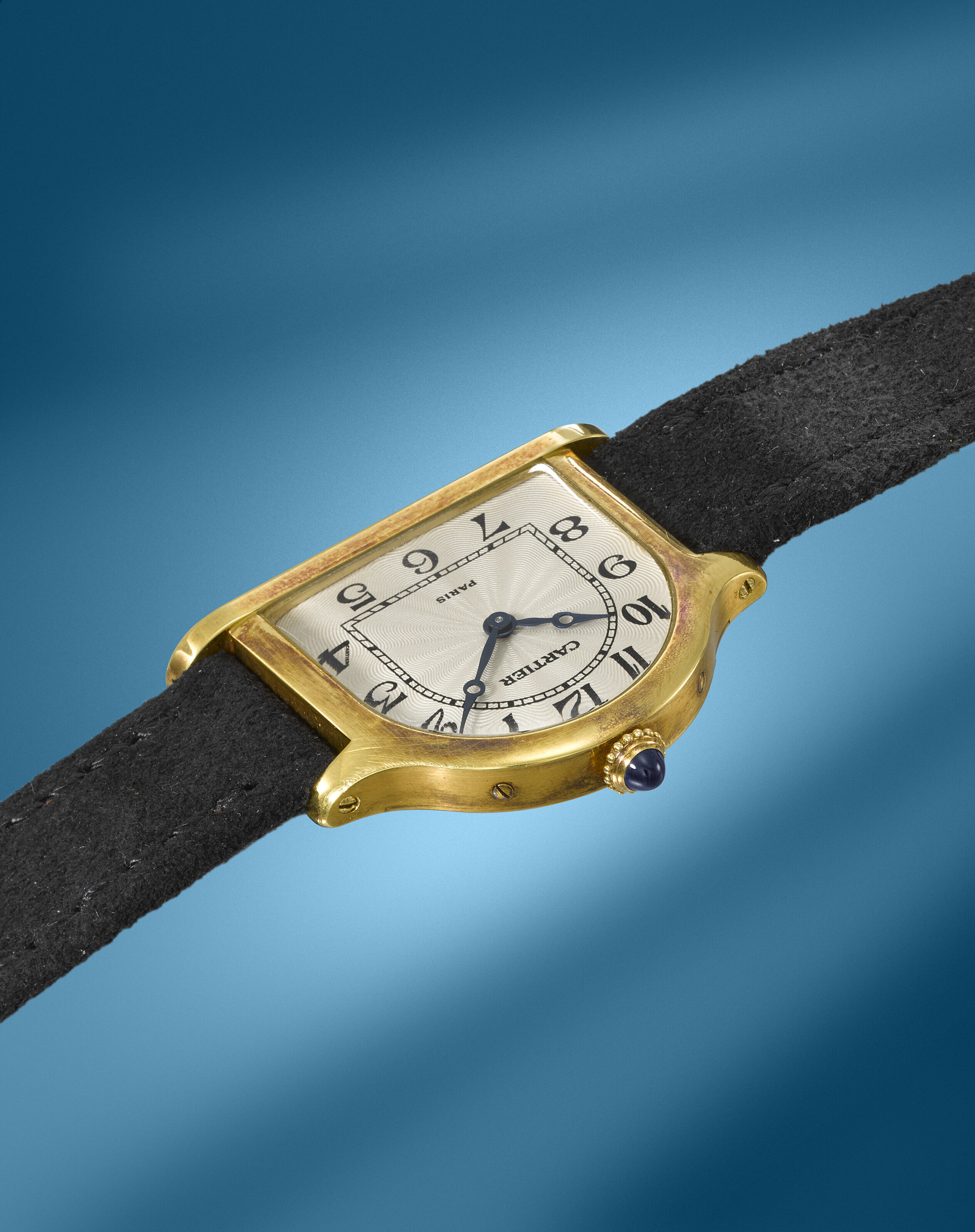 CARTIER. A VERY RARE AND UNUSUAL 18K GOLD LIMITED EDITION