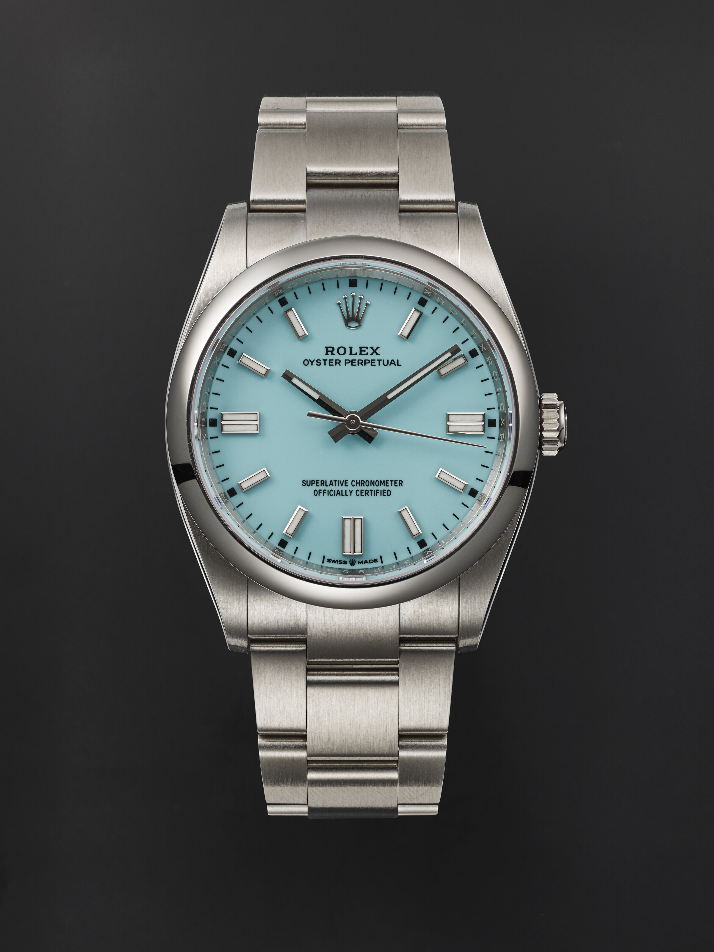 ROLEX STEEL #39 OYSTER PERPETUAL #39 REF 126000 Christie s