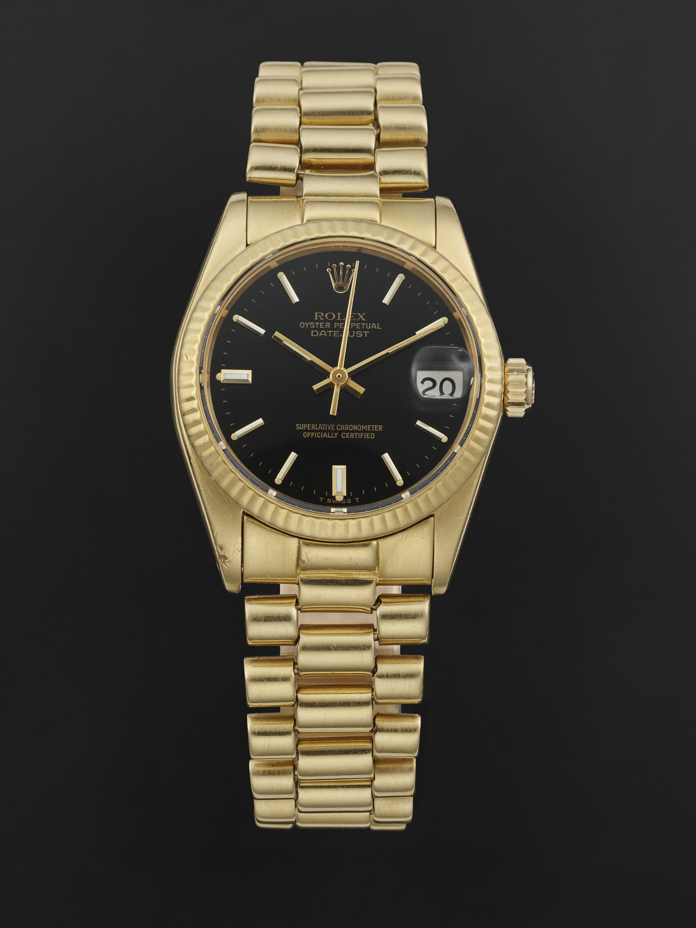 ROLEX YELLOW GOLD DATEJUST REF. 6827 Christie s