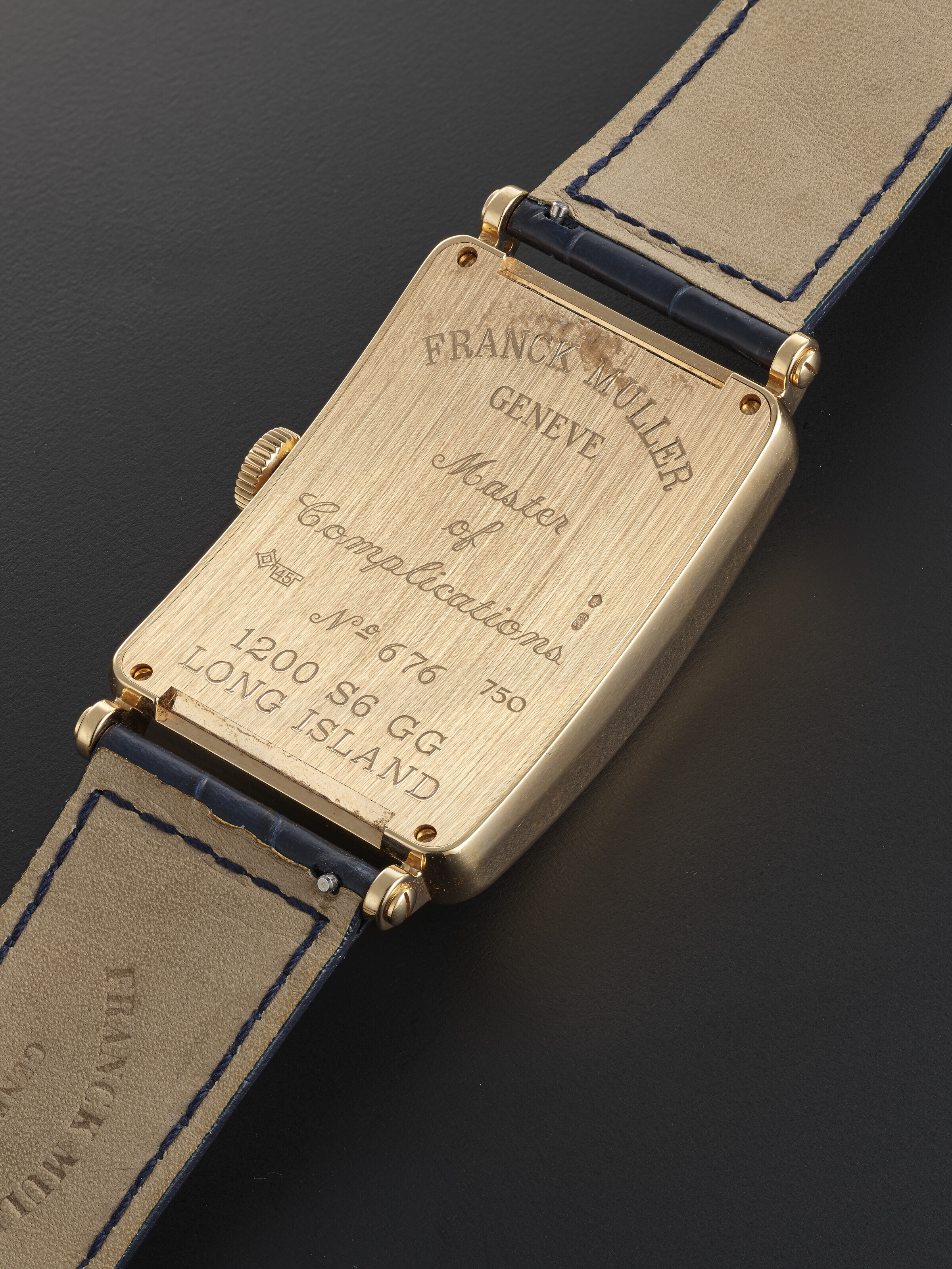 FRANCK MULLER, YELLOW GOLD 