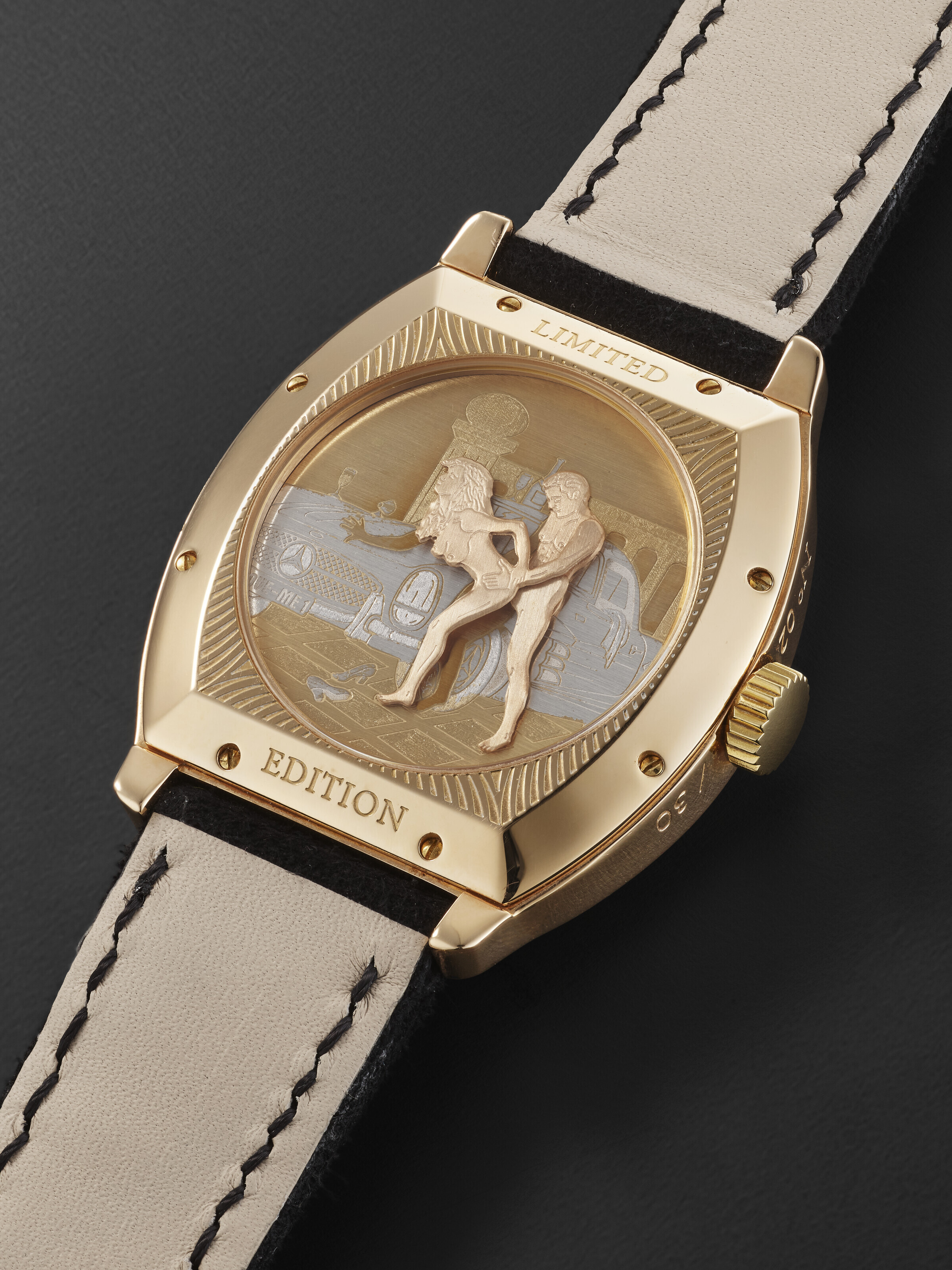 ANTOINE PREZIUSO, YELLOW GOLD LIMITED EDITION EROTIC AUTOMATON