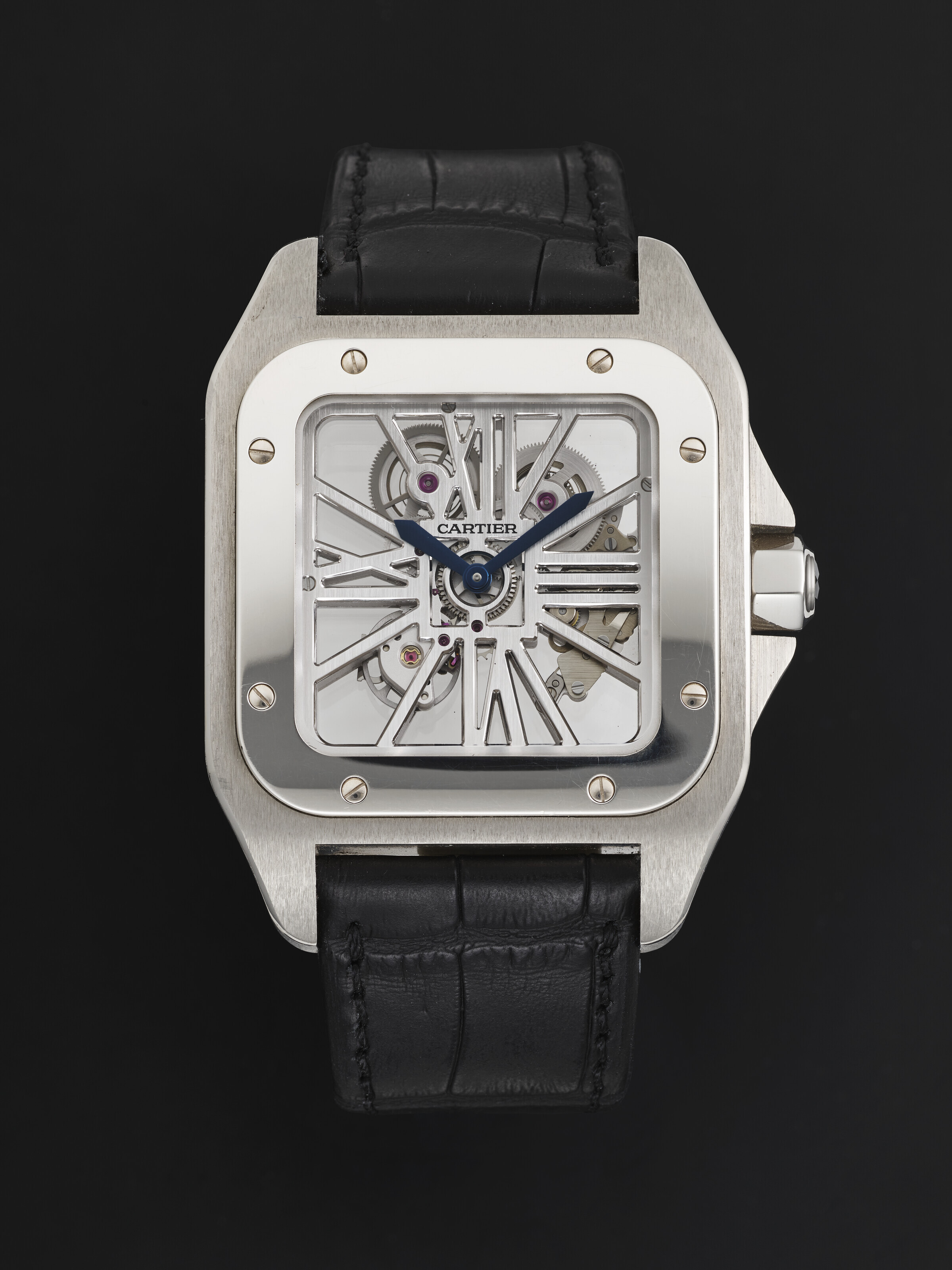 CARTIER PALLADIUM SANTOS 100 REF. W2020018 Christie s