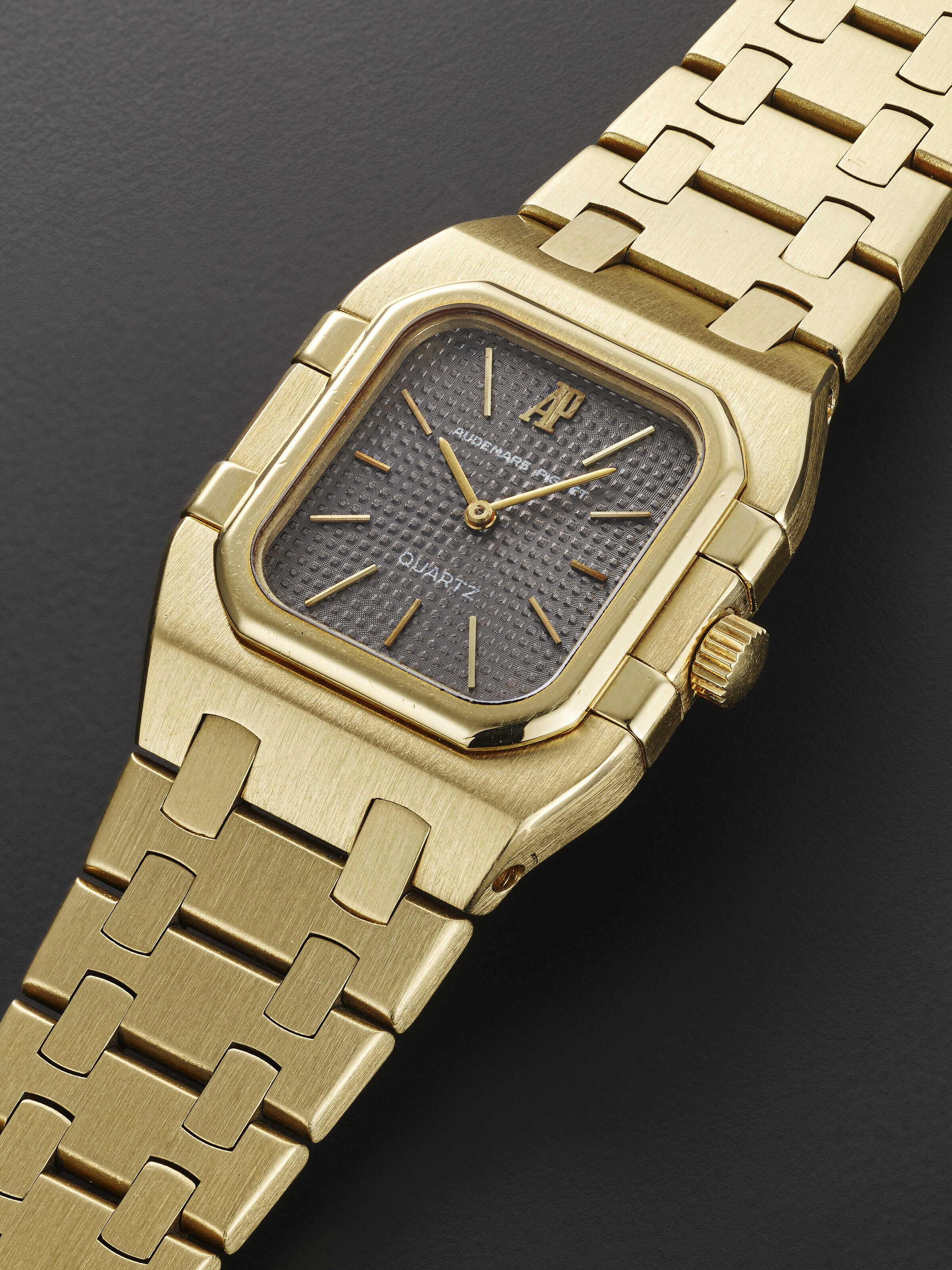 AUDEMARS PIGUET YELLOW GOLD RECTANGULAR ROYAL OAK REF. 6010BA Christie s
