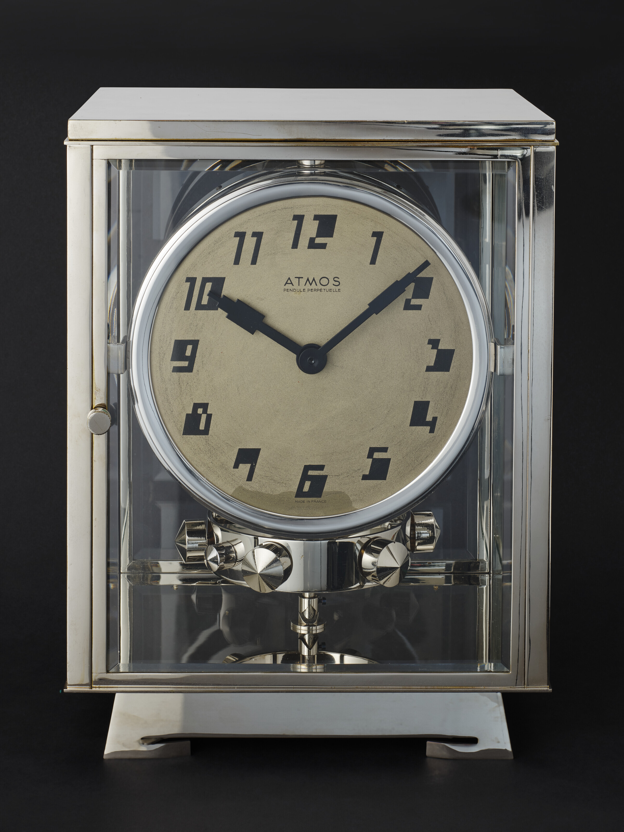 JAEGERLECOULTRE, NICKELPLATED 'ATMOS' CLOCK, Christie’s