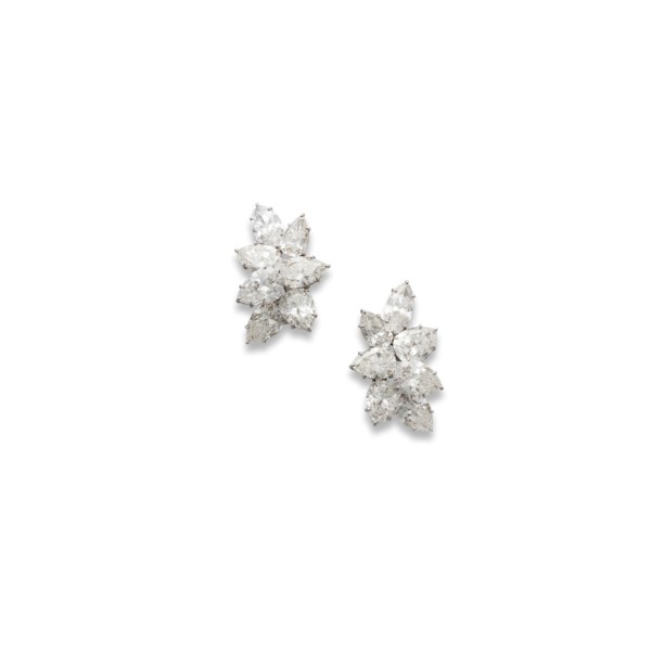 HARRY WINSTON DIAMOND EARRINGS, Christie's
