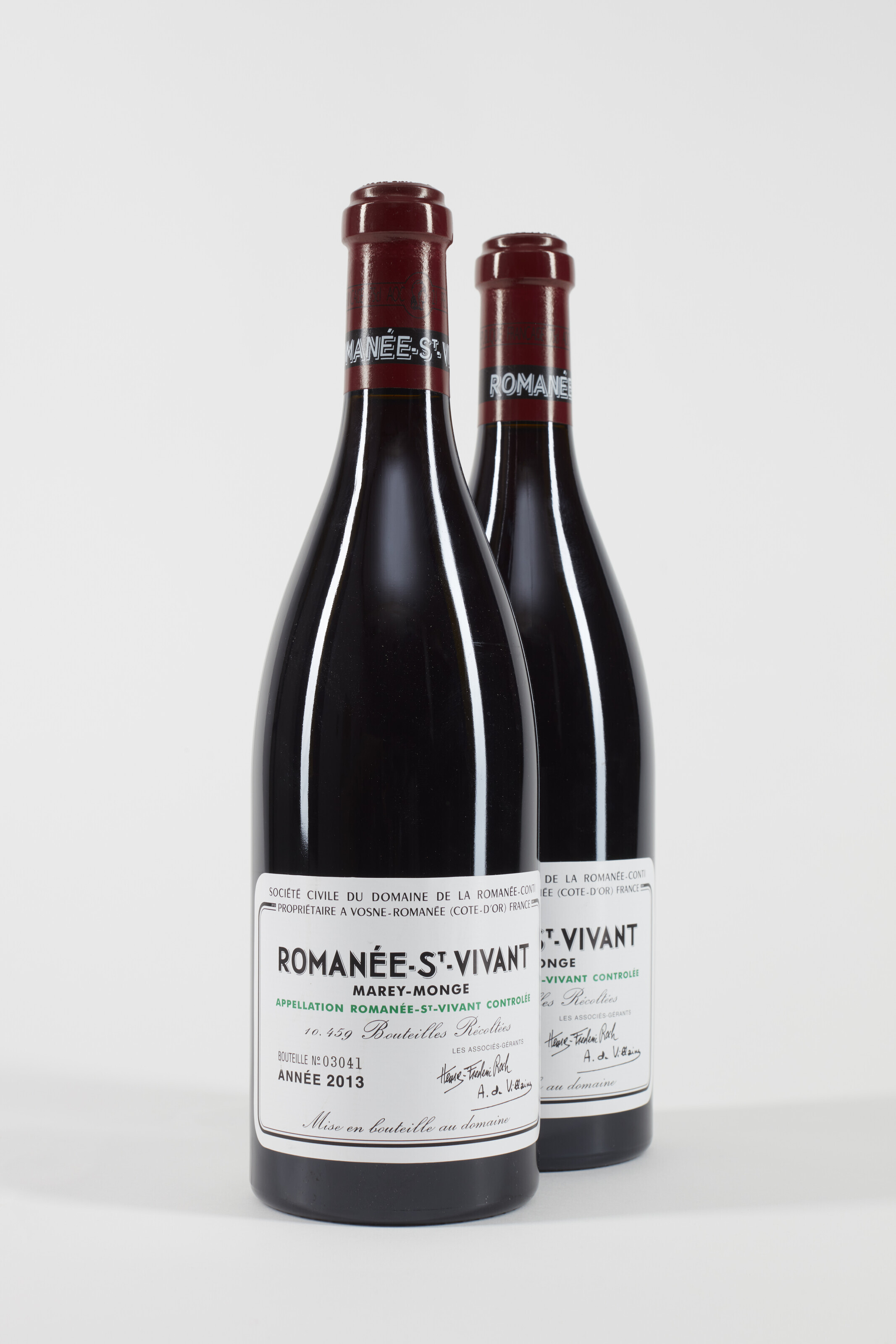 ROMANEE-ST-VIVANT 2022 Marey-Monge 空瓶 ROMANEE-ST-VIVANT 2022