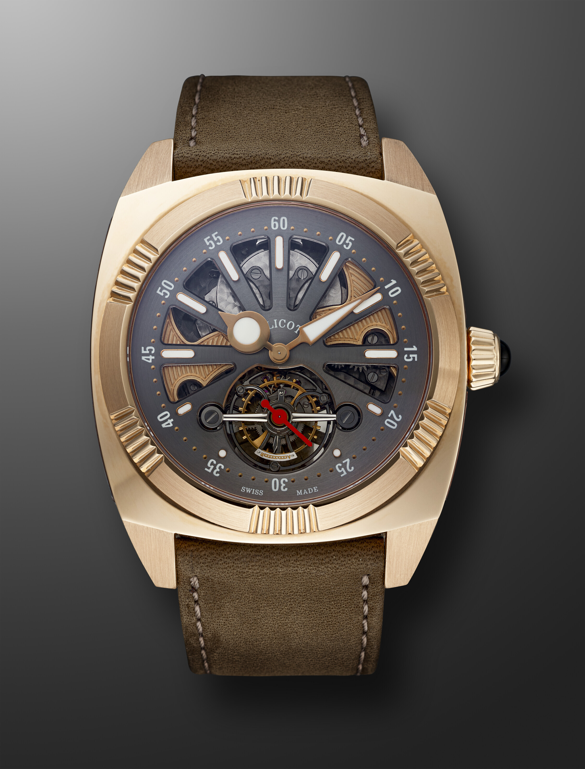 GUY ELLIA, LIMITED EDITION WHITE GOLD TOURBILLON 'MAGISTERE