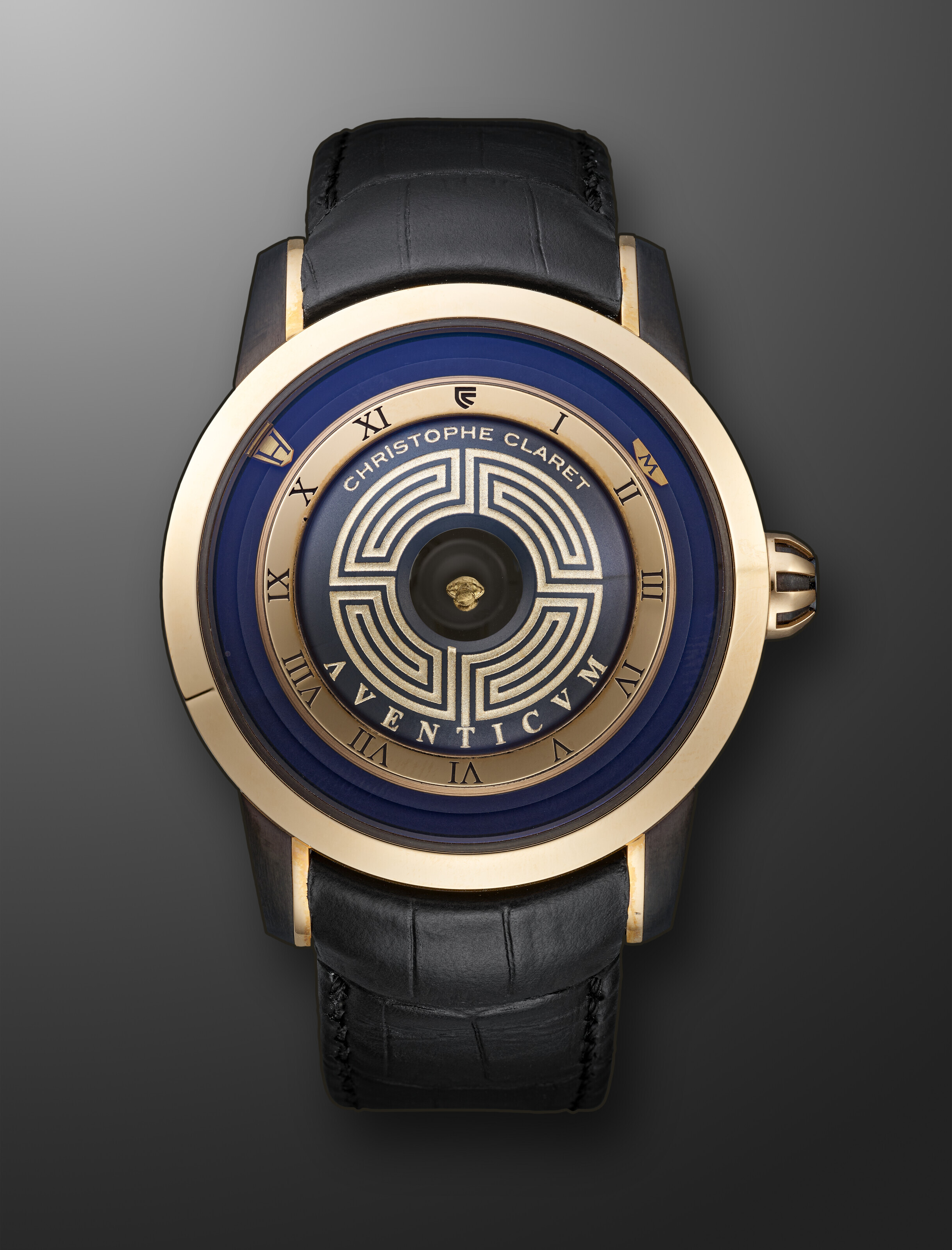 ゲンガーEX HOLLOW GEST 210HP JORG HYSEK, LIMITED EDITION WHITE GOLD DUAL TIME GMT