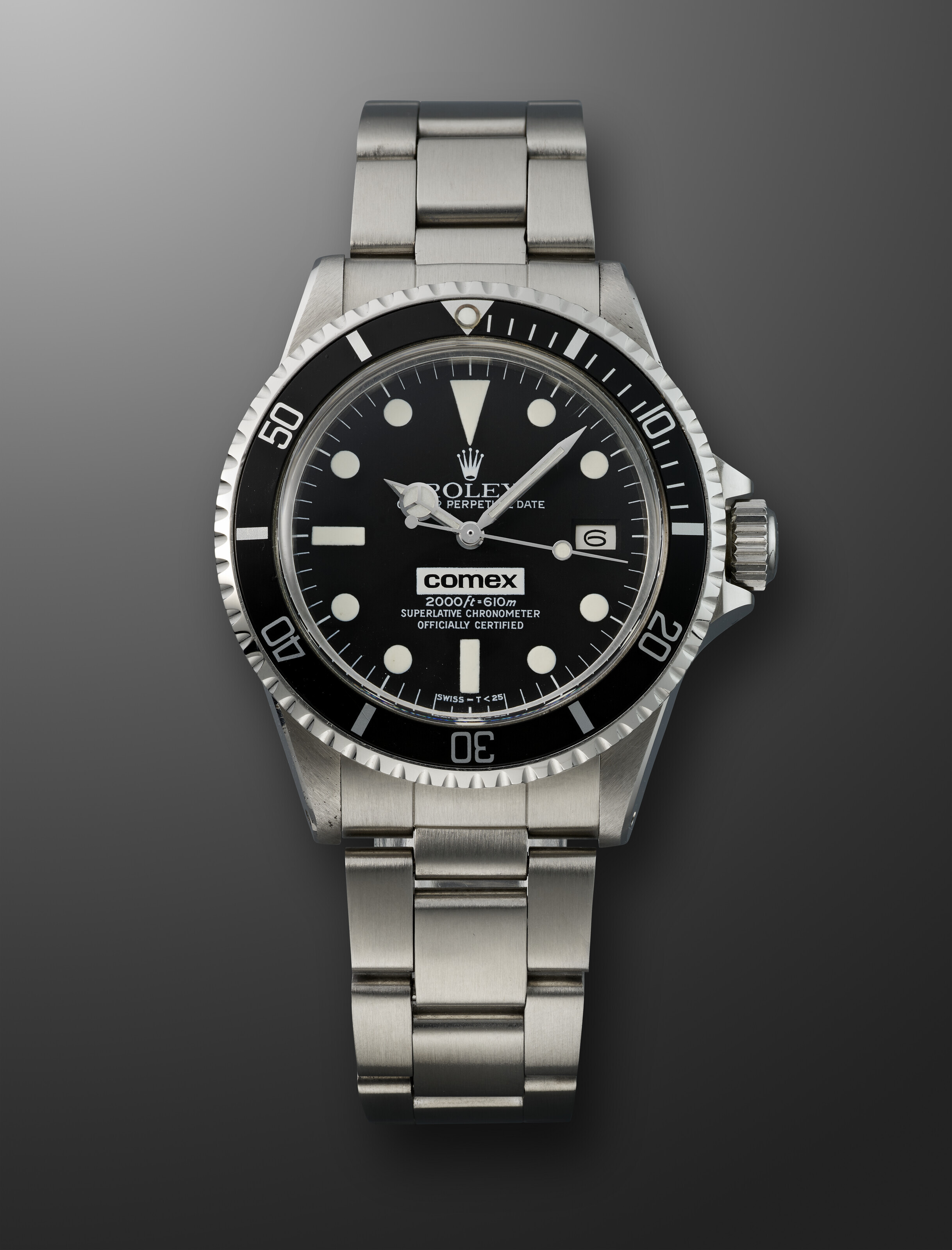 ROLEX, STAINLESS STEEL SEA-DWELLER COMEX, 1665, Christie's