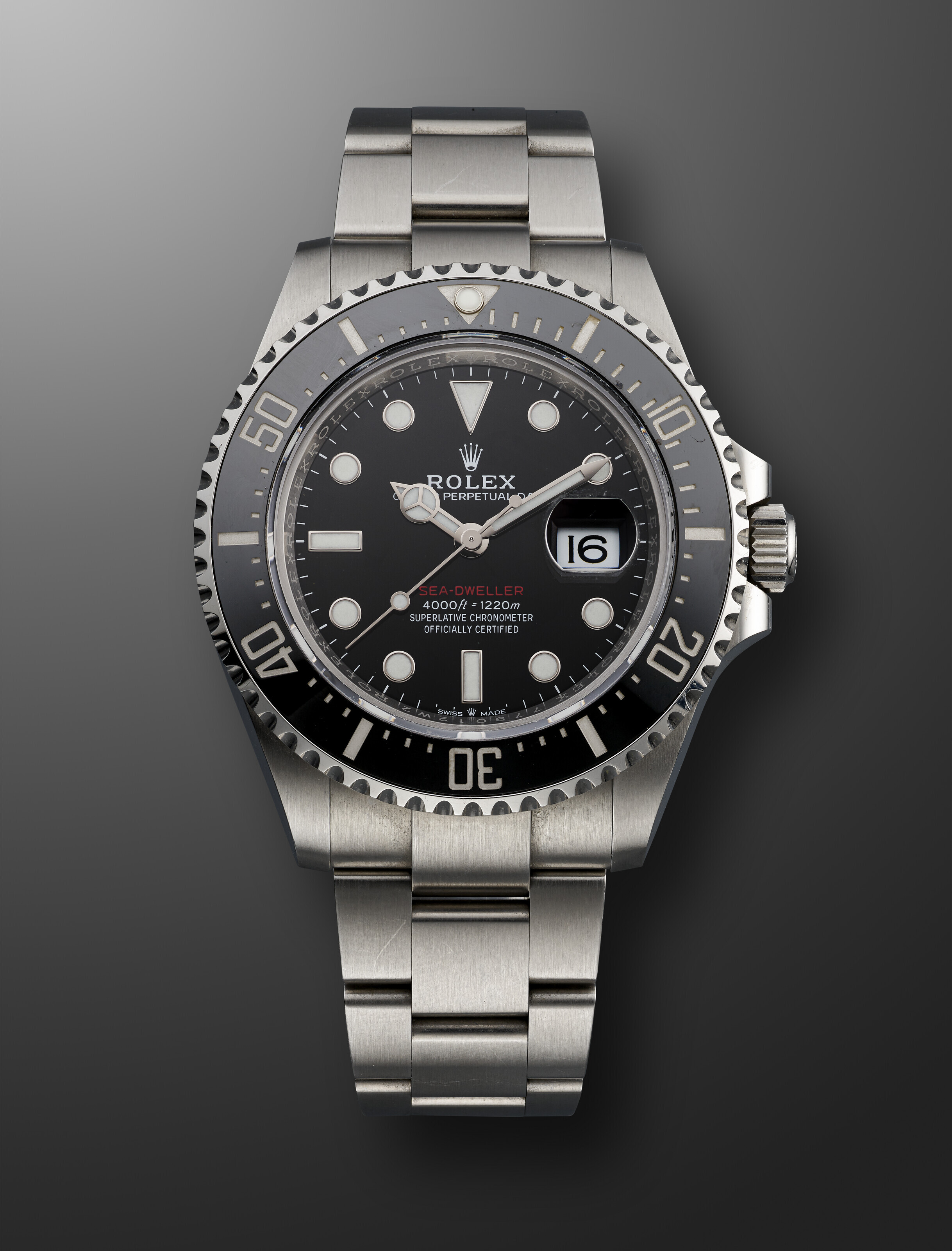ROLEX, STAINLESS STEEL 'SEA-DWELLER DEEPSEA', REF. 116660