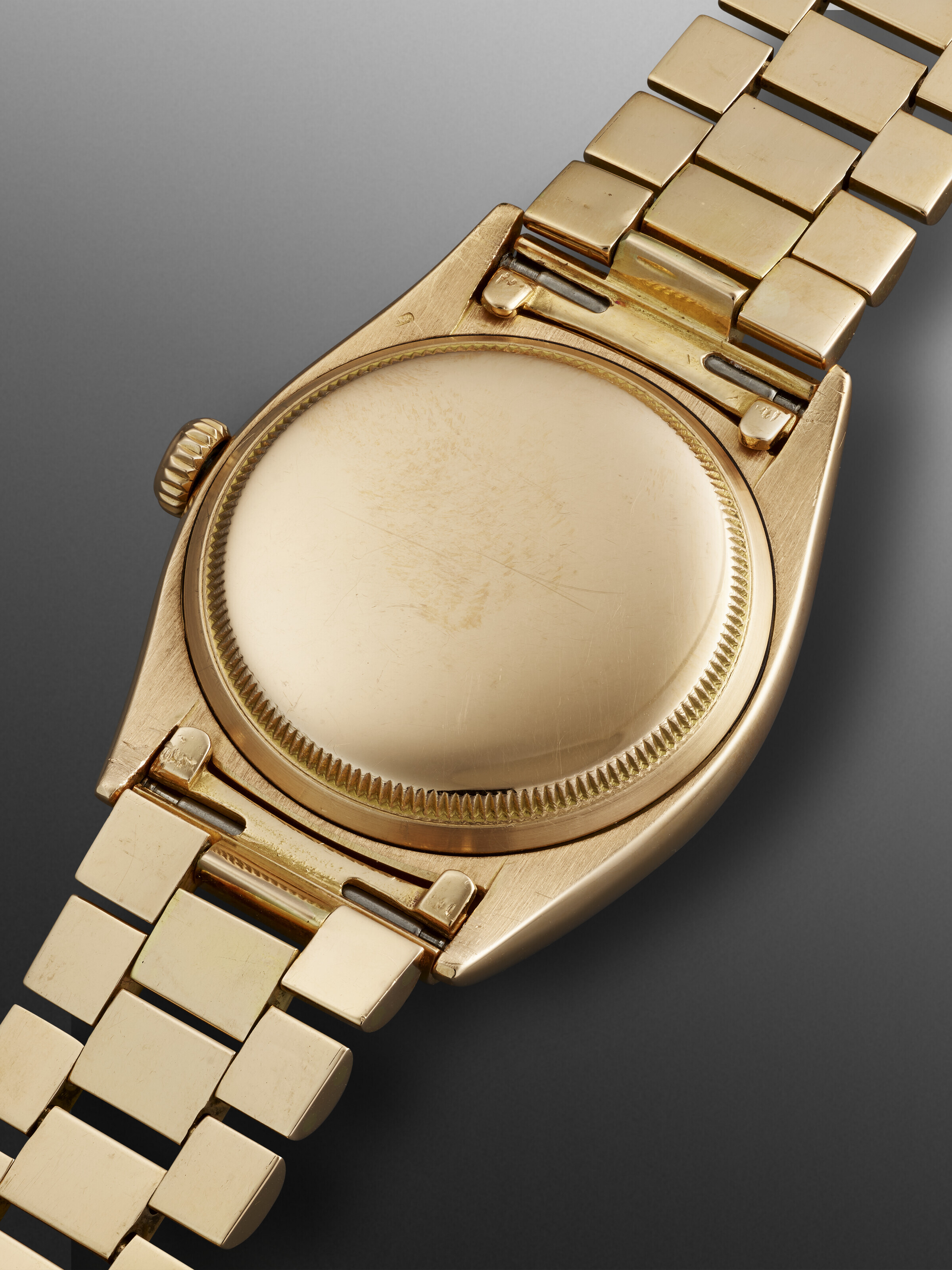 ROLEX, PINK GOLD OYSTER PERPETUAL, REF. 6105, | Christie's