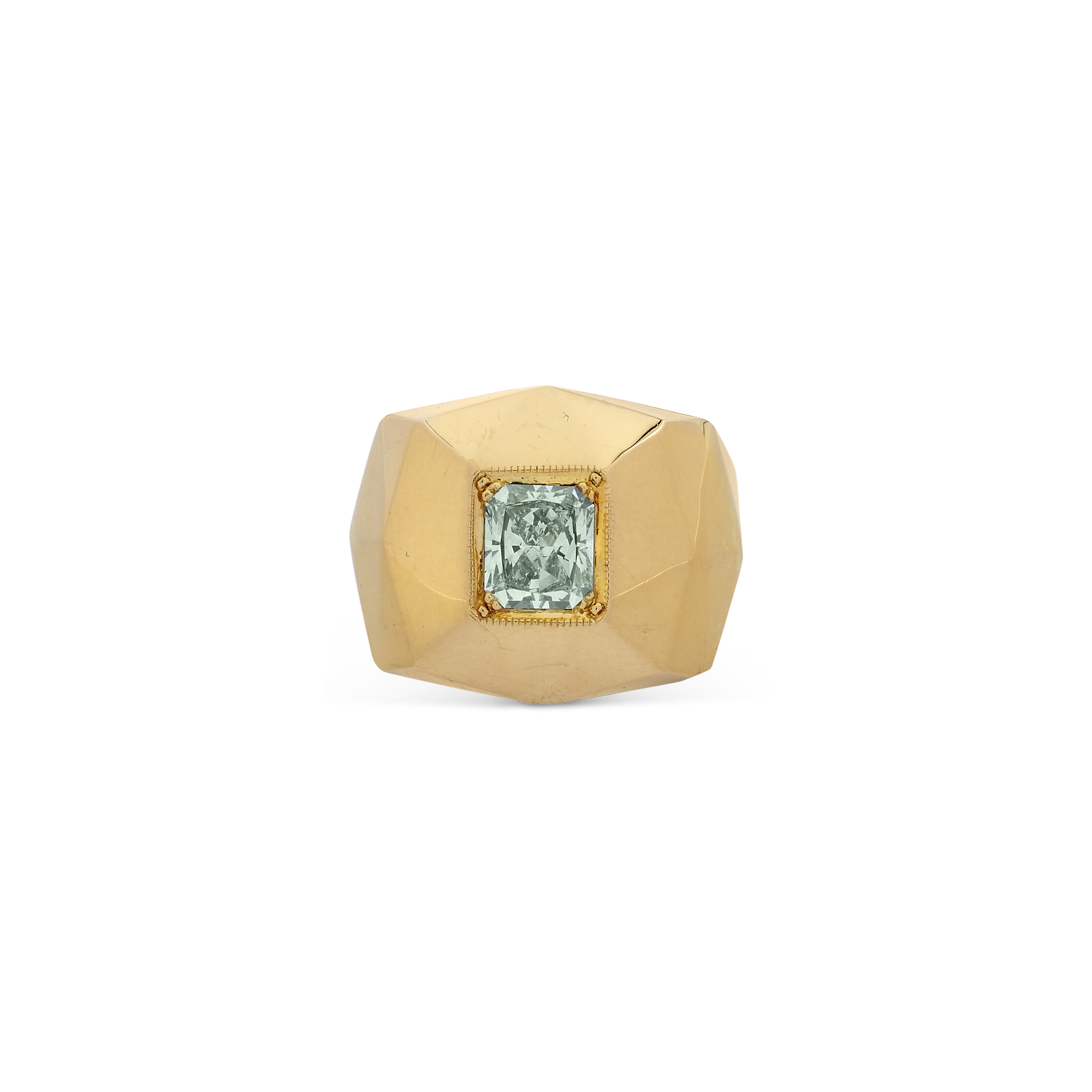 COLOURED DIAMOND 'CHEVALIER' RING, | Christie’s