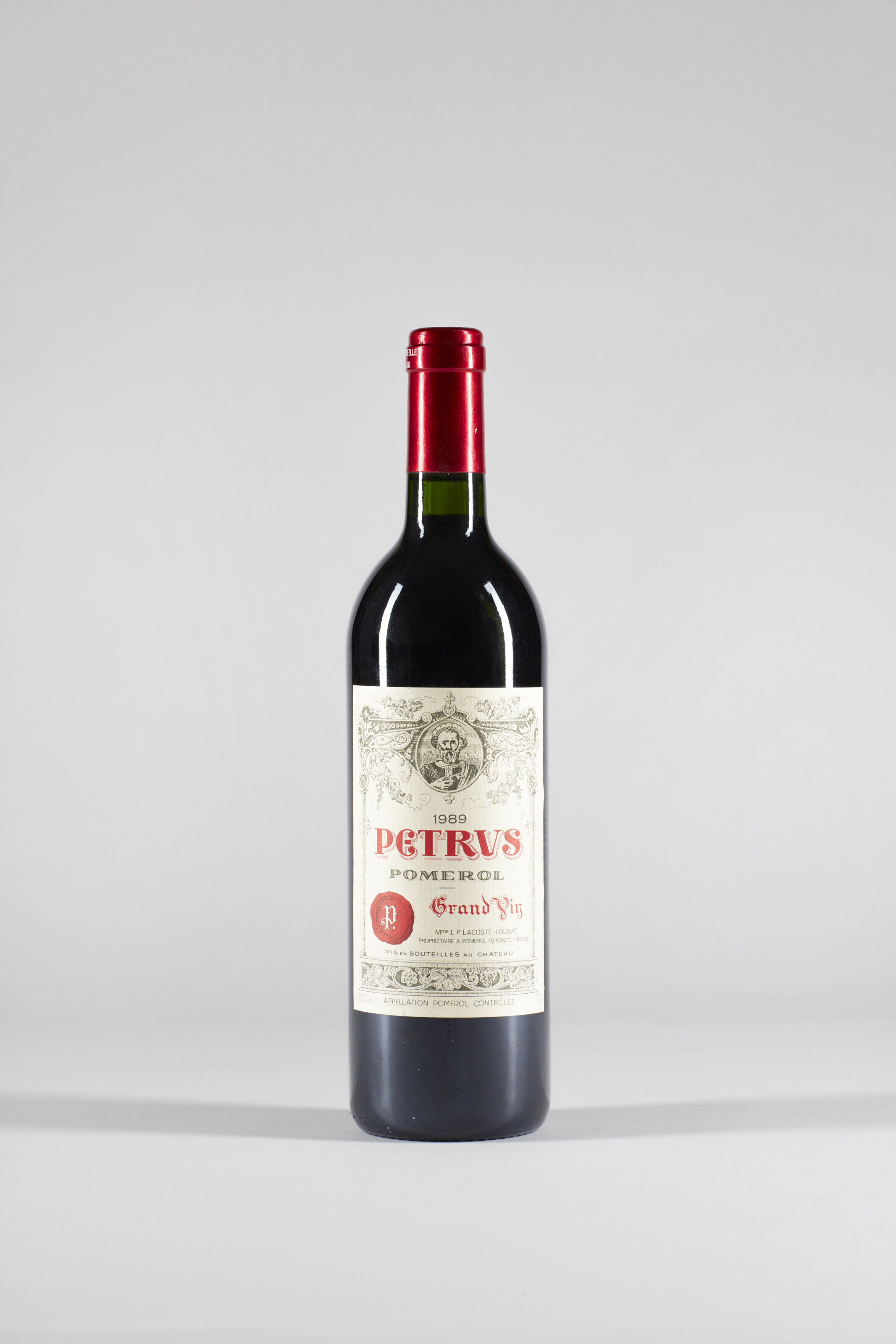 Petrus 1984, Pomerol, cru exceptionnelScuffed capsule. Integrated