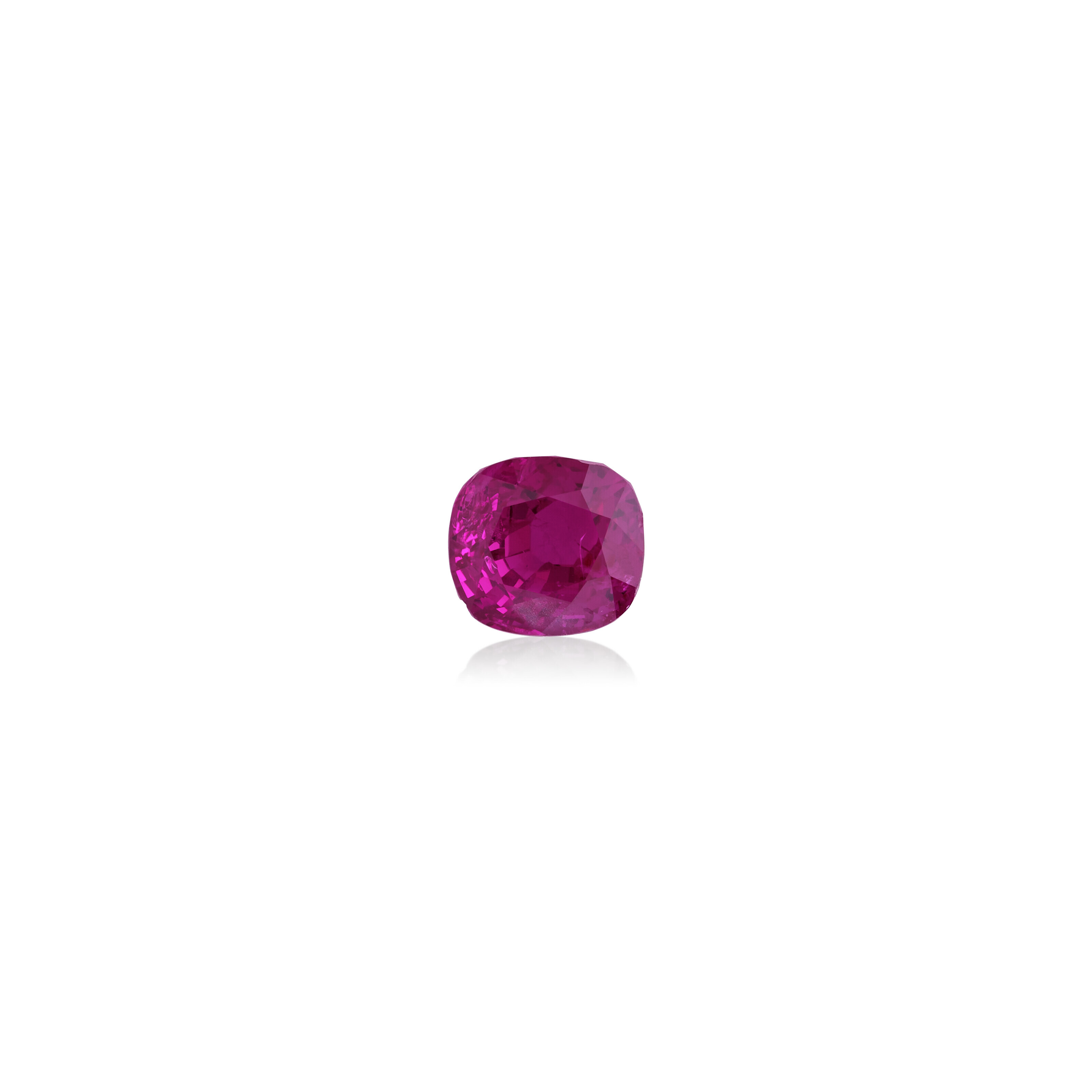 UNMOUNTED RUBY, SSEF 3.957 carats, no origin, no indications of heating ...