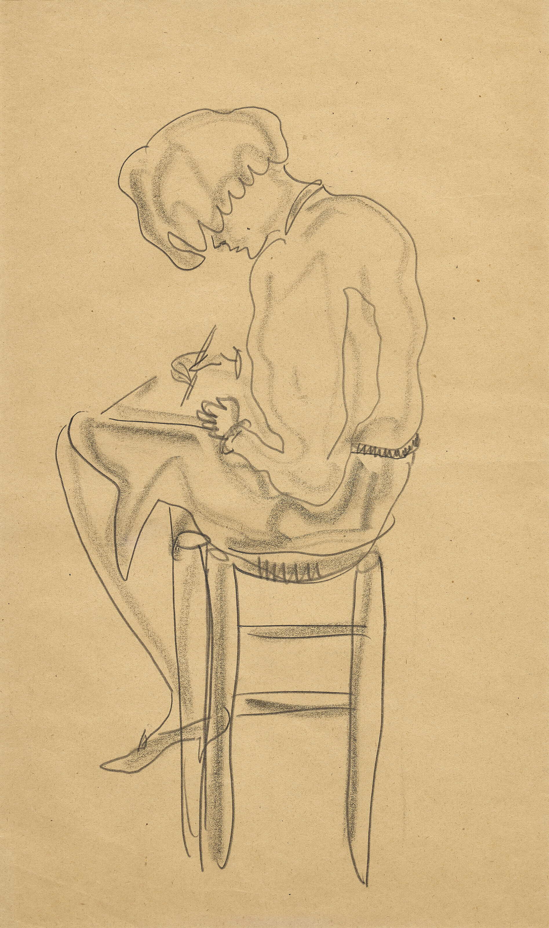 Lady Drawing