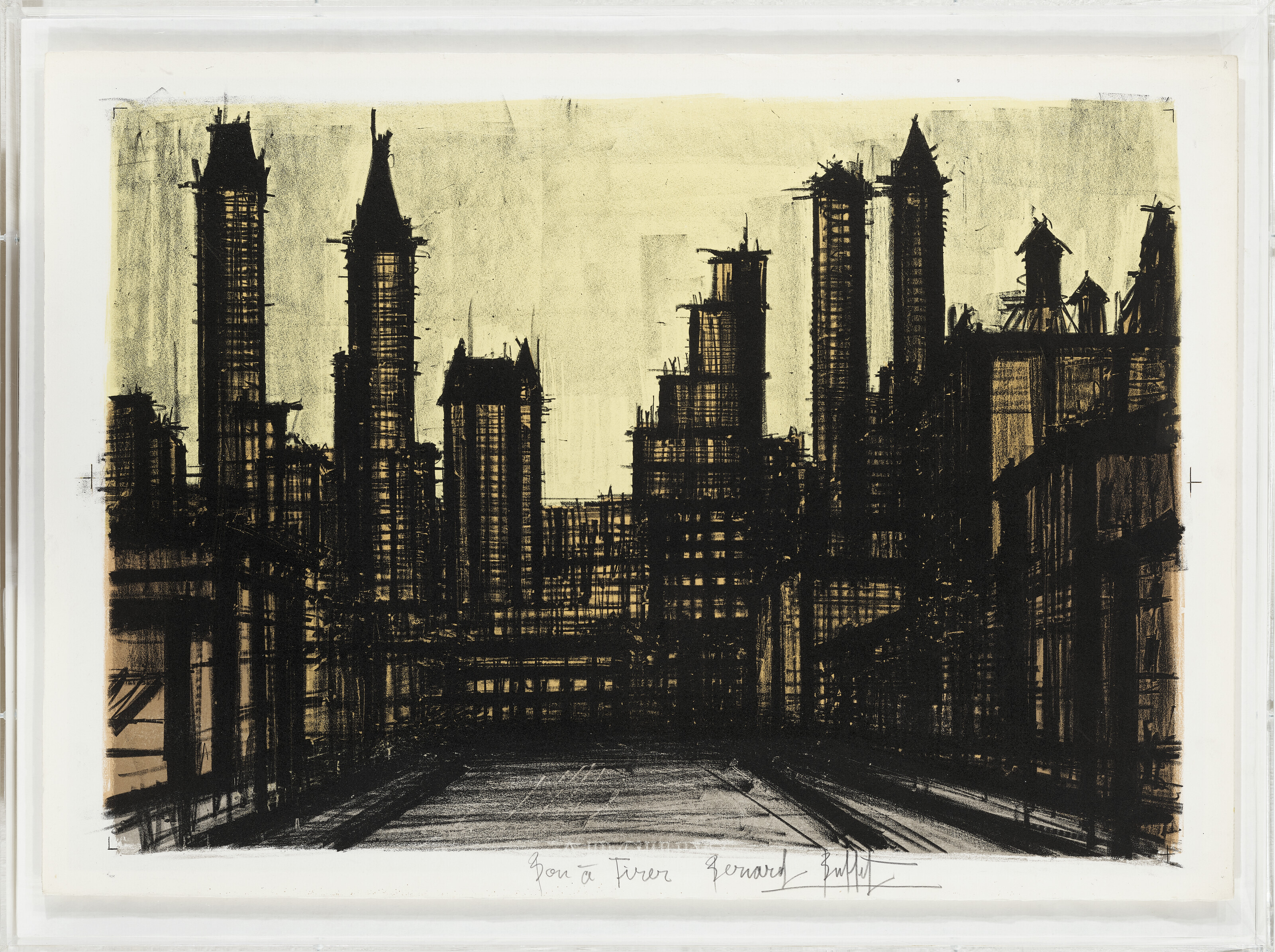 BERNARD BUFFET (1928-1999), Album New York | Christie's