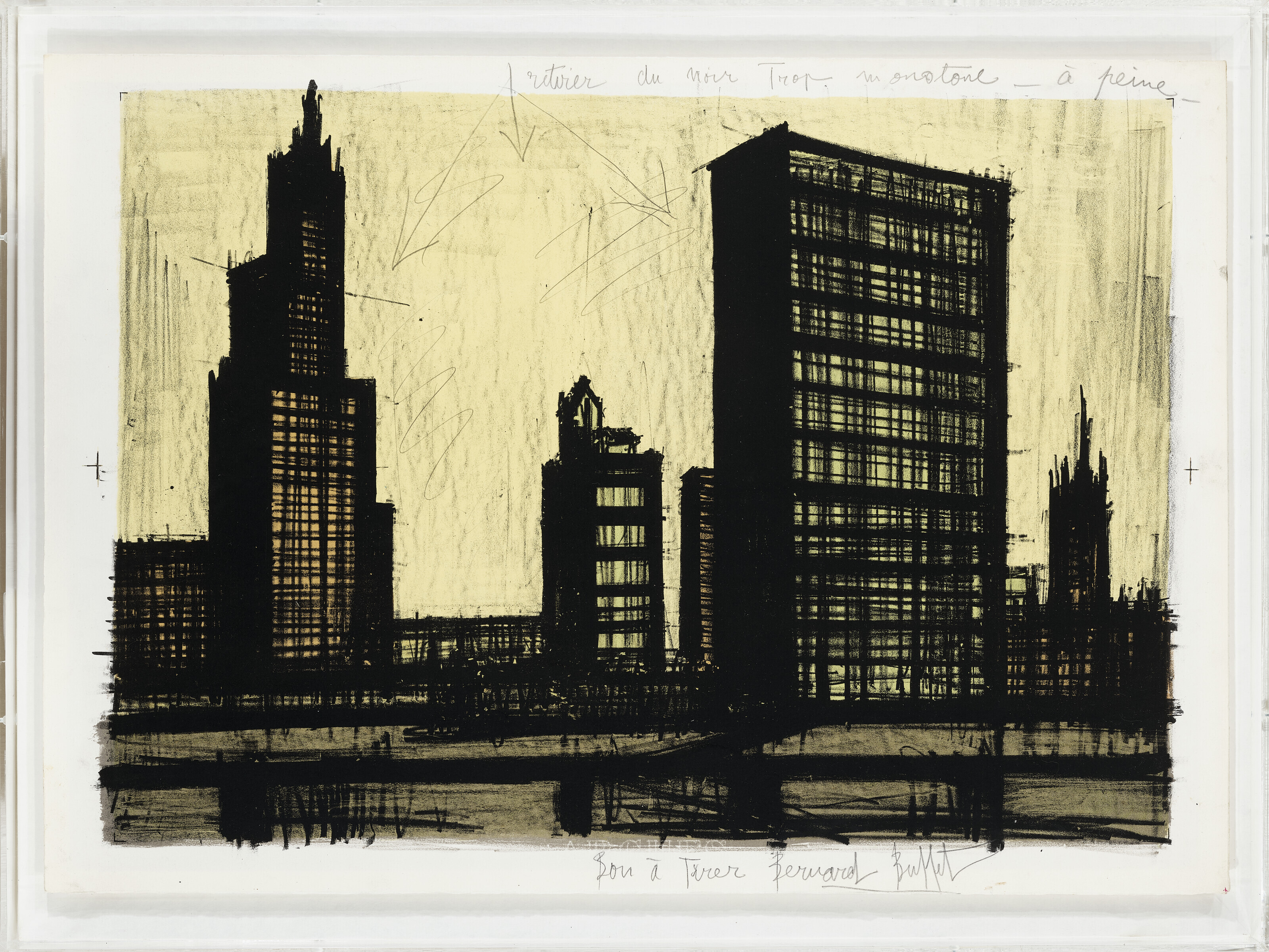 BERNARD BUFFET (1928-1999), Album New York | Christie's