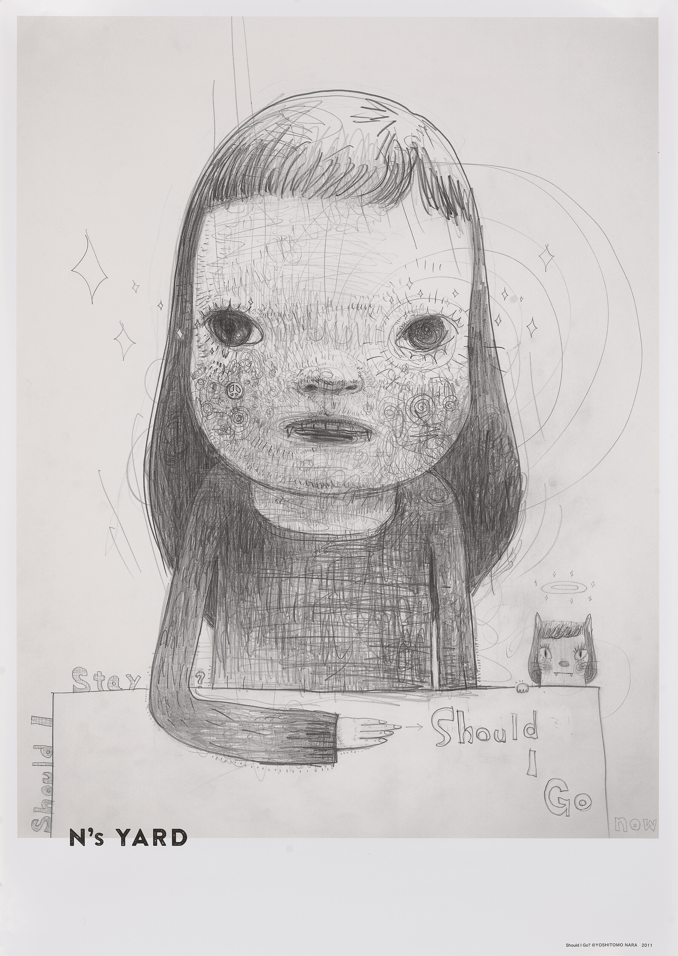 YOSHITOMO NARA (B. 1959), Nine Works: N's YARD Posters (i