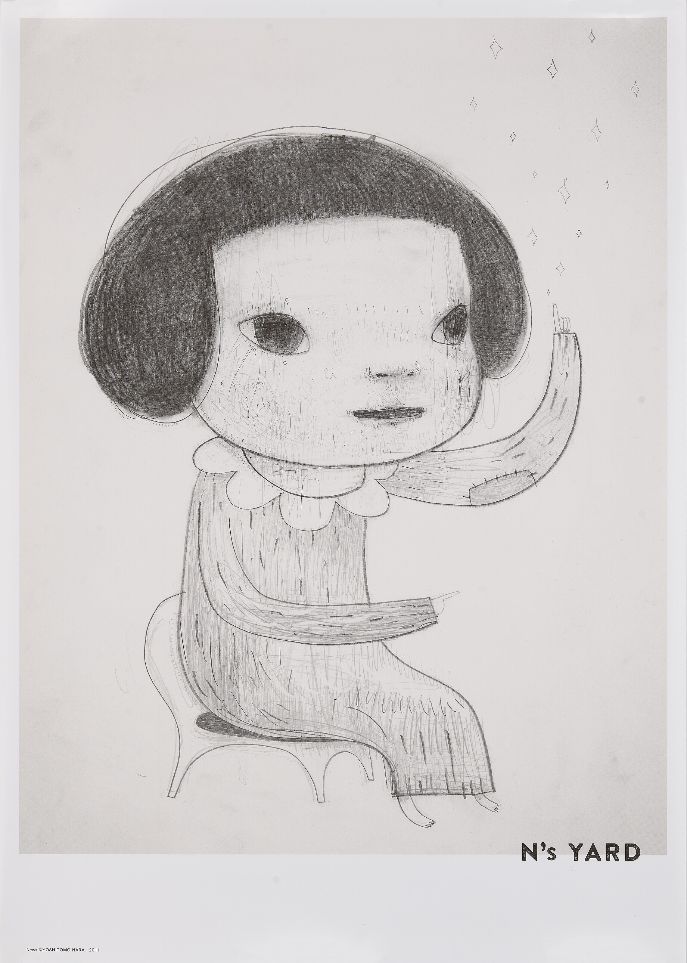 YOSHITOMO NARA (B. 1959), Nine Works: N's YARD Posters (i