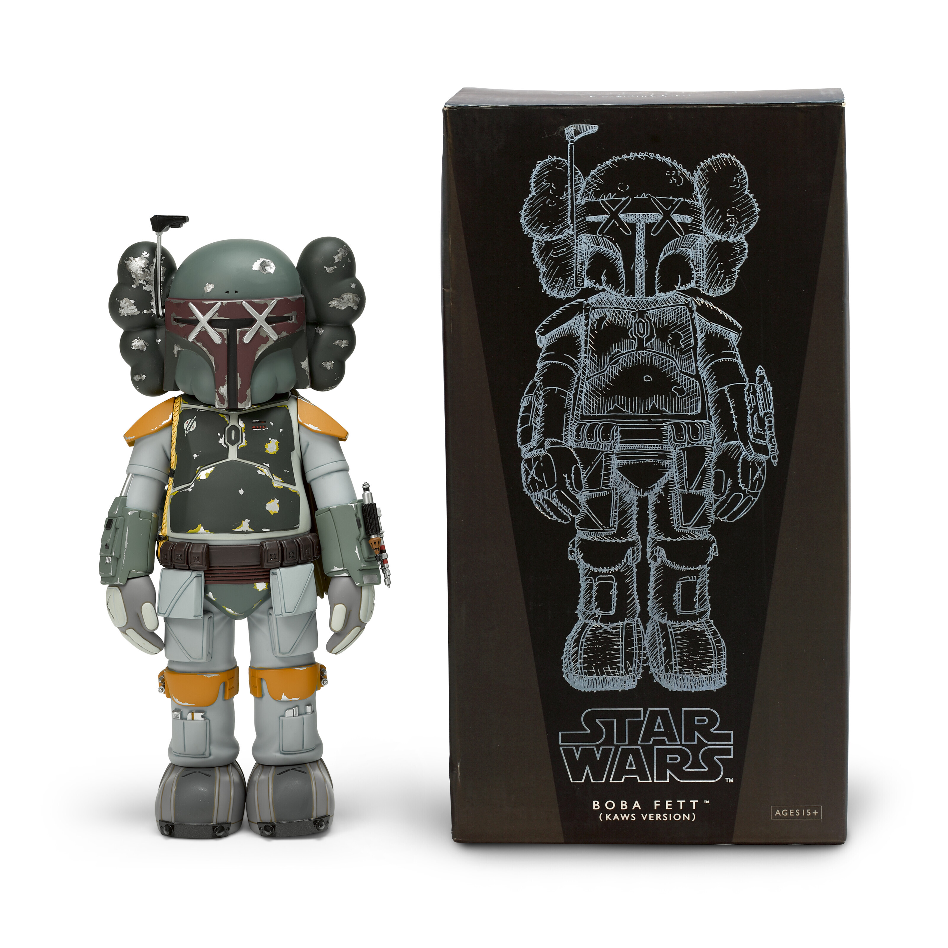ADAM LISTER アダムリスター　スターウォーズ　KAWS  FUTURA I started collaborating with Lucas Films in 2007 starting