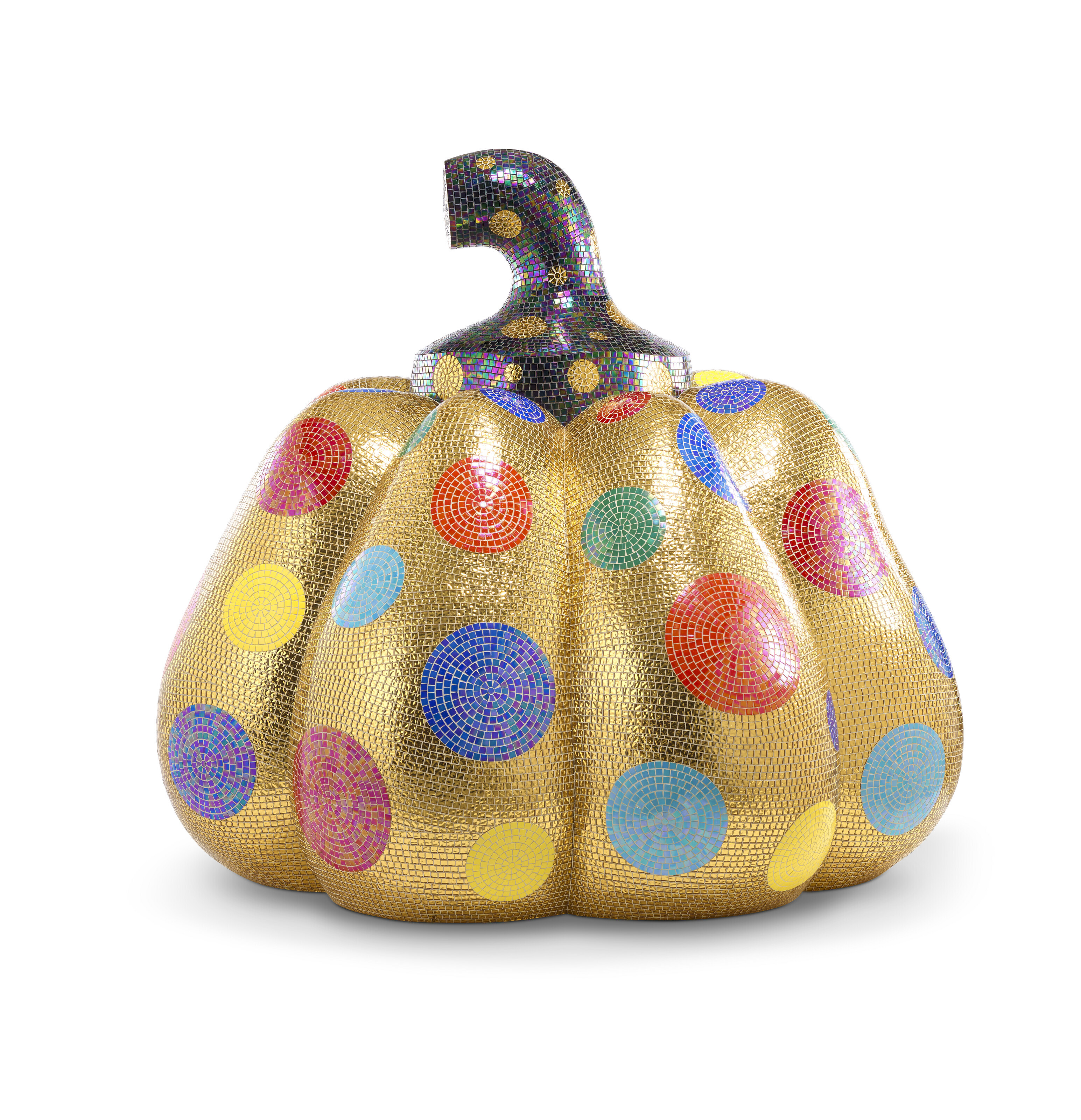 YAYOI KUSAMA (B. 1929), Starry Pumpkin Gold | Christie's