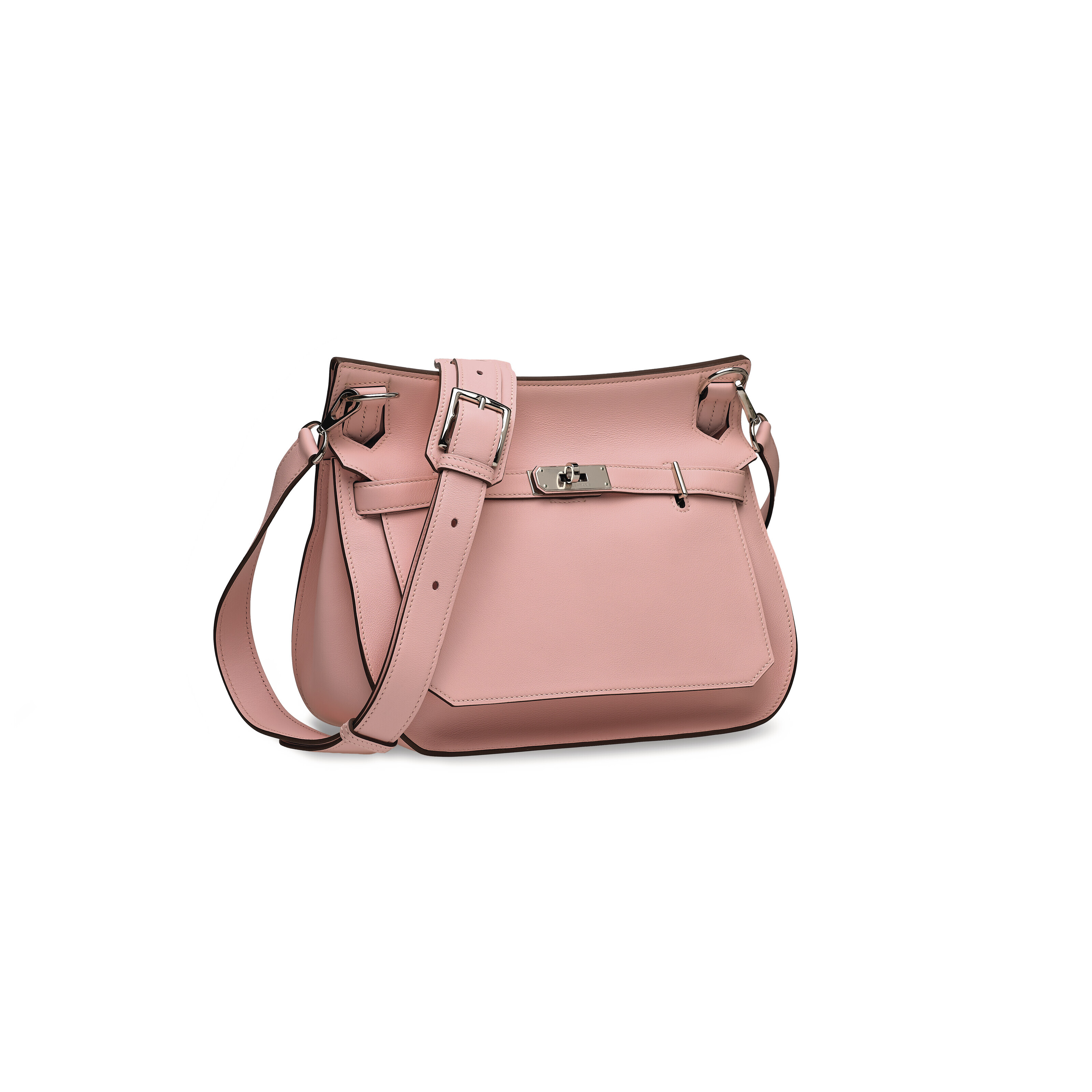 A ROSE SAKURA SWIFT LEATHER JYPSIÈRE 28 WITH PALLADIUM HARDWARE