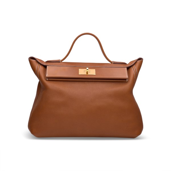 Hermes 24/24 29 Fauve Barenia Faubourg/Barenia Gold Hardware