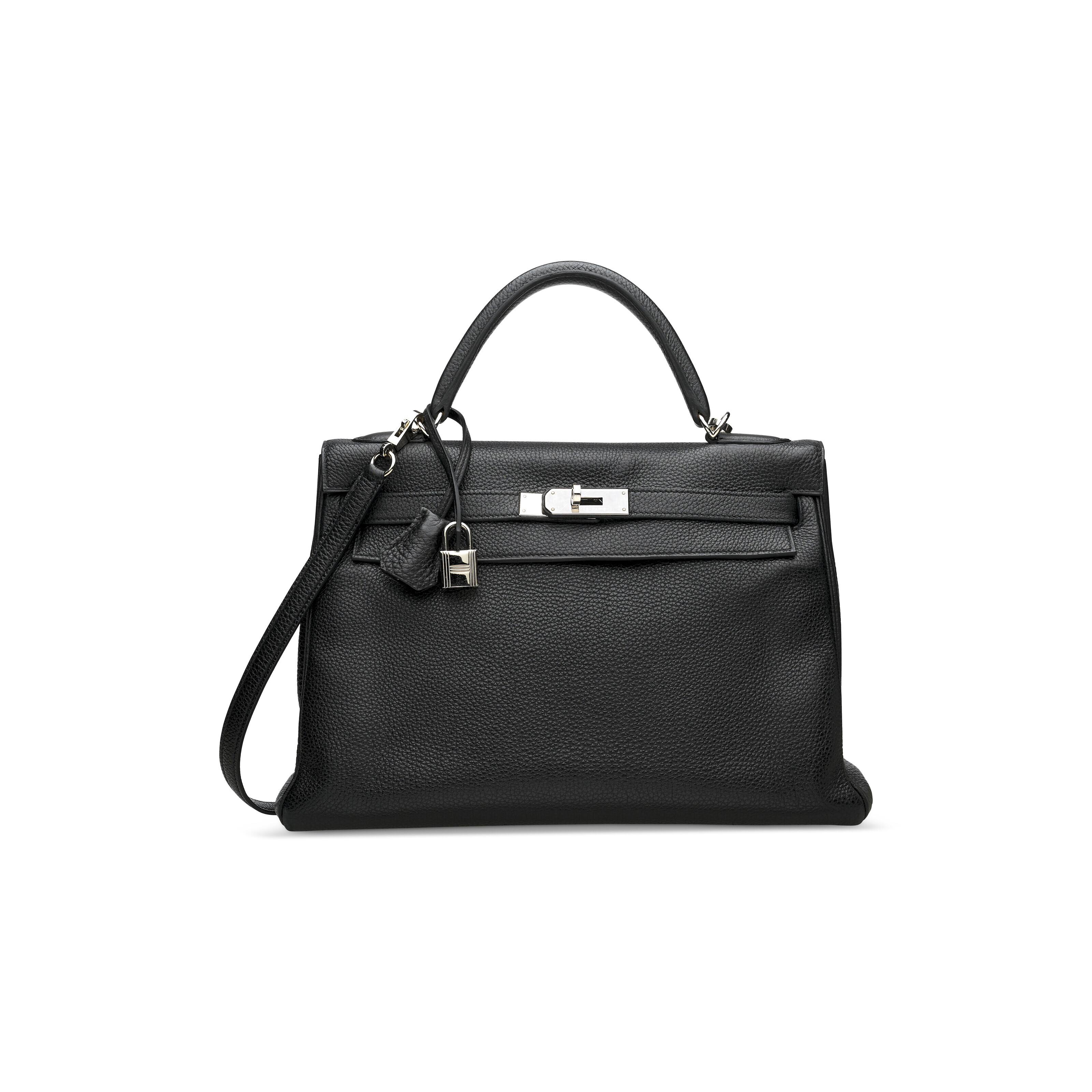 2株セット　Kelly様 A BLACK TOGO LEATHER RETOURNÉ KELLY 32 WITH PALLADIUM HARDWARE