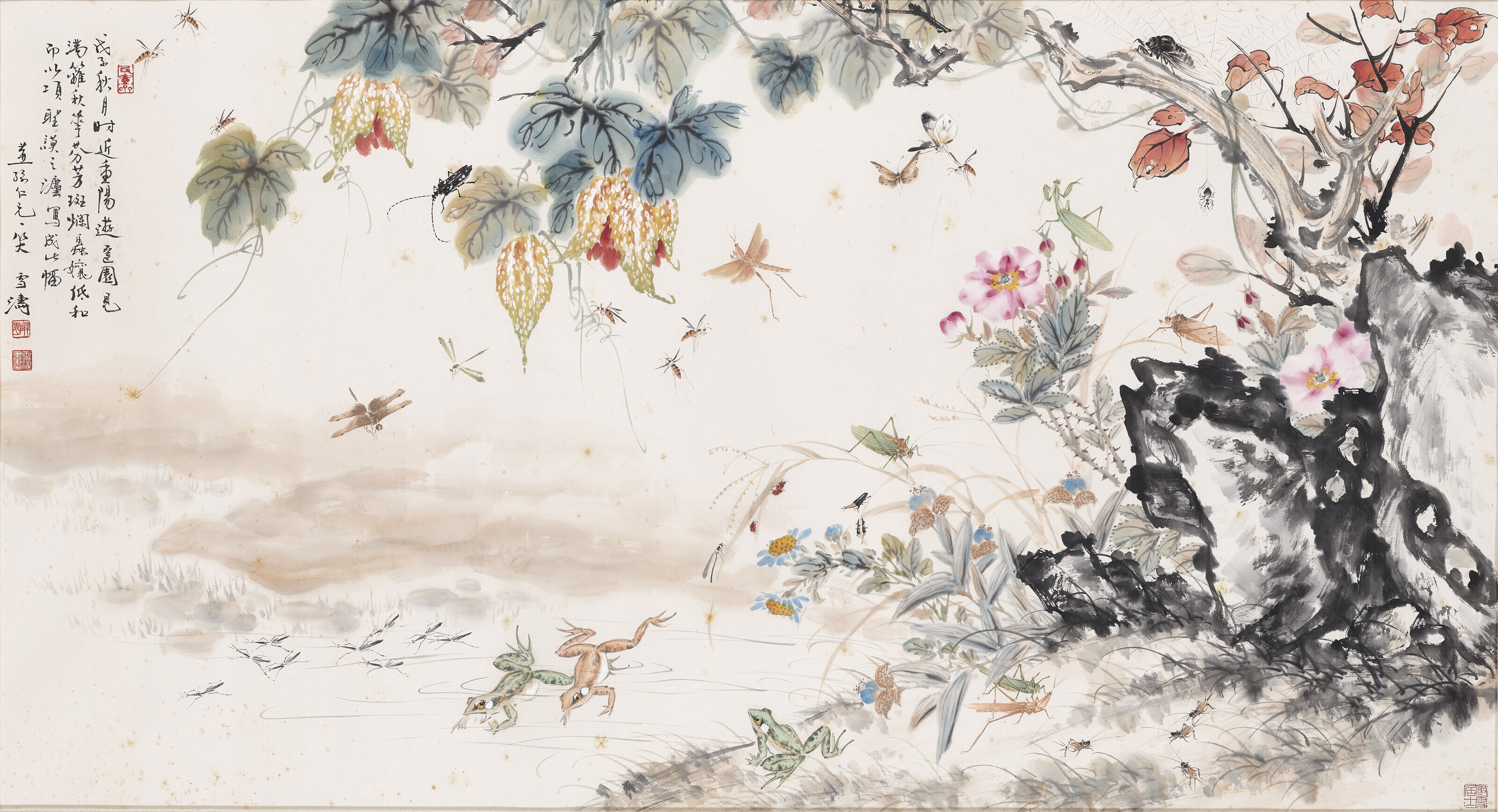 Catalog image of Flowers and Insects in Autumn