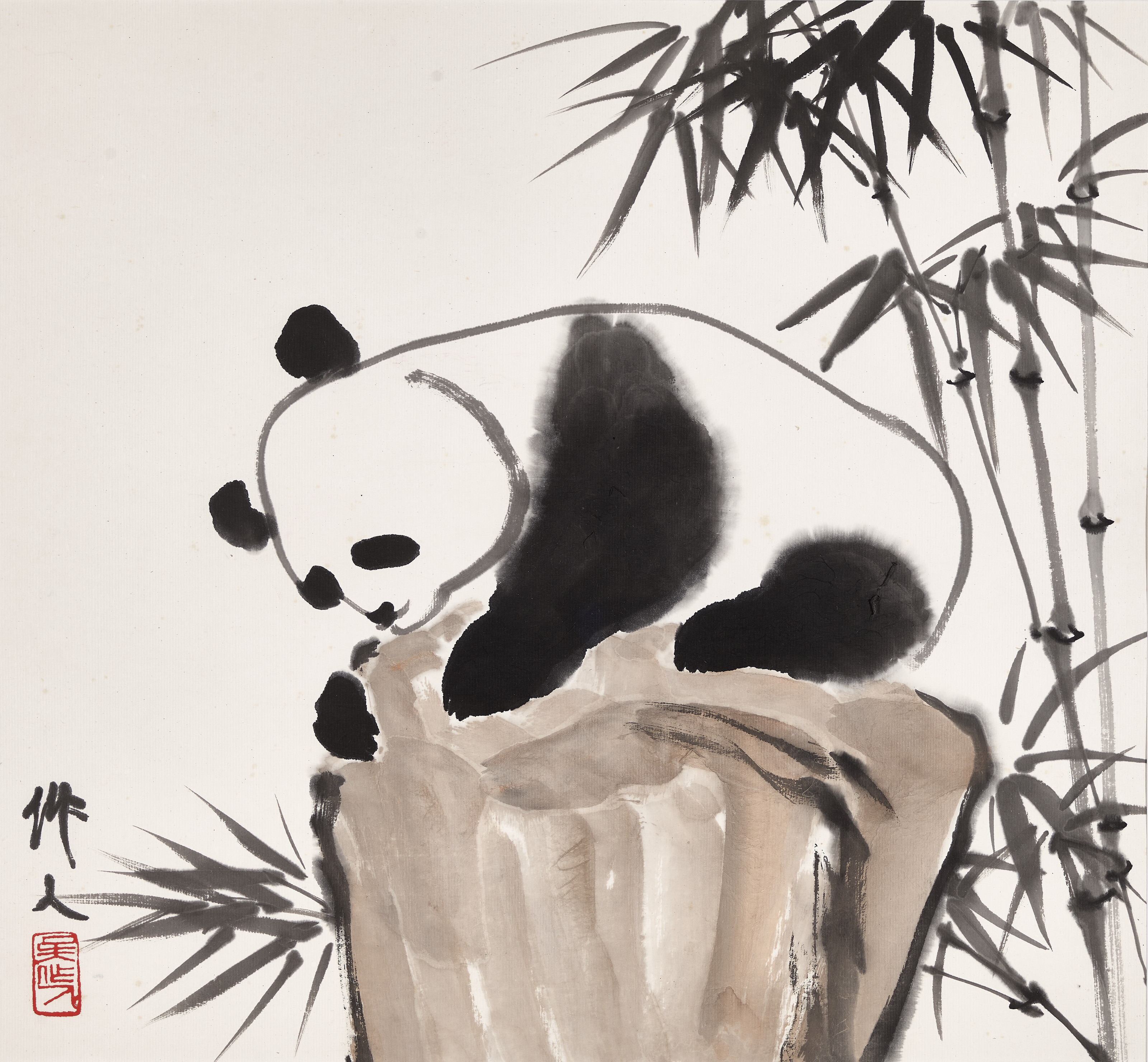 WU ZUOREN (1908-1997), Panda | Christie's
