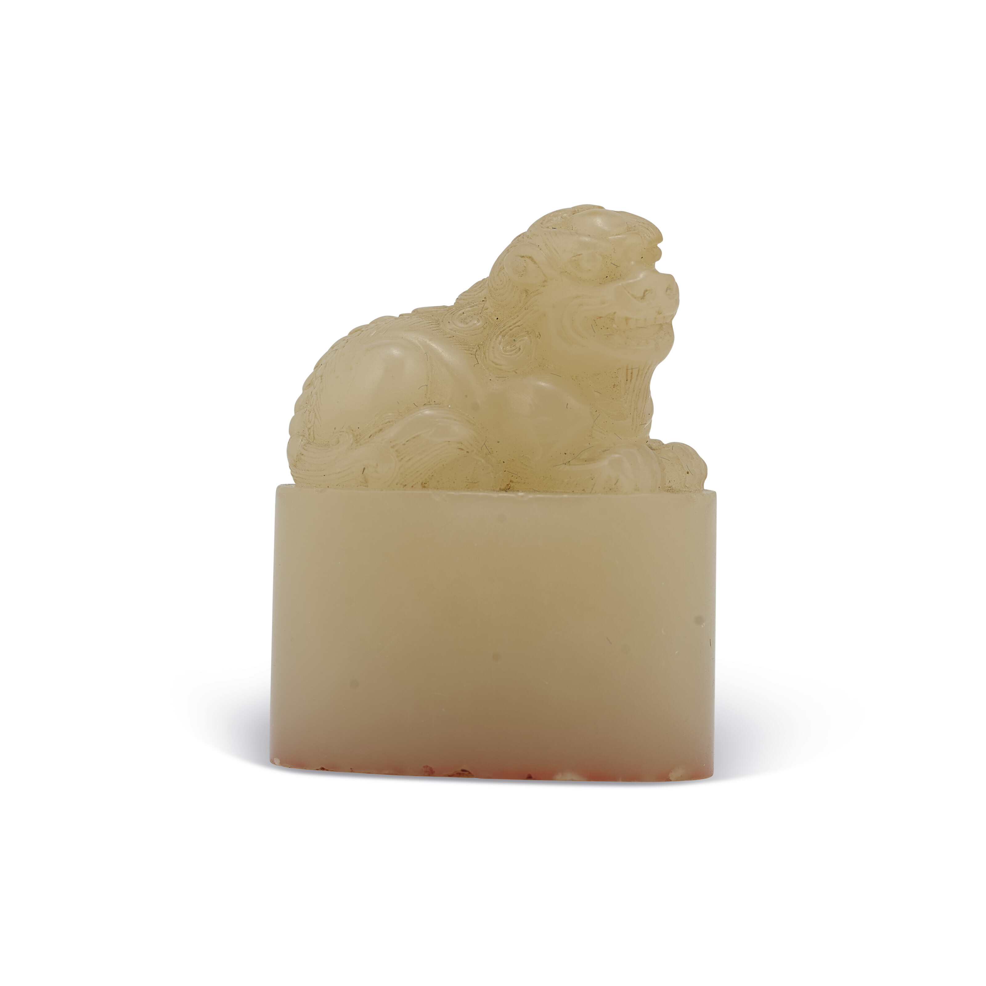 A SMALL SOAPSTONE 'LION' SEAL, QING DYNASTY, 18TH CENTURY | Christie’s
