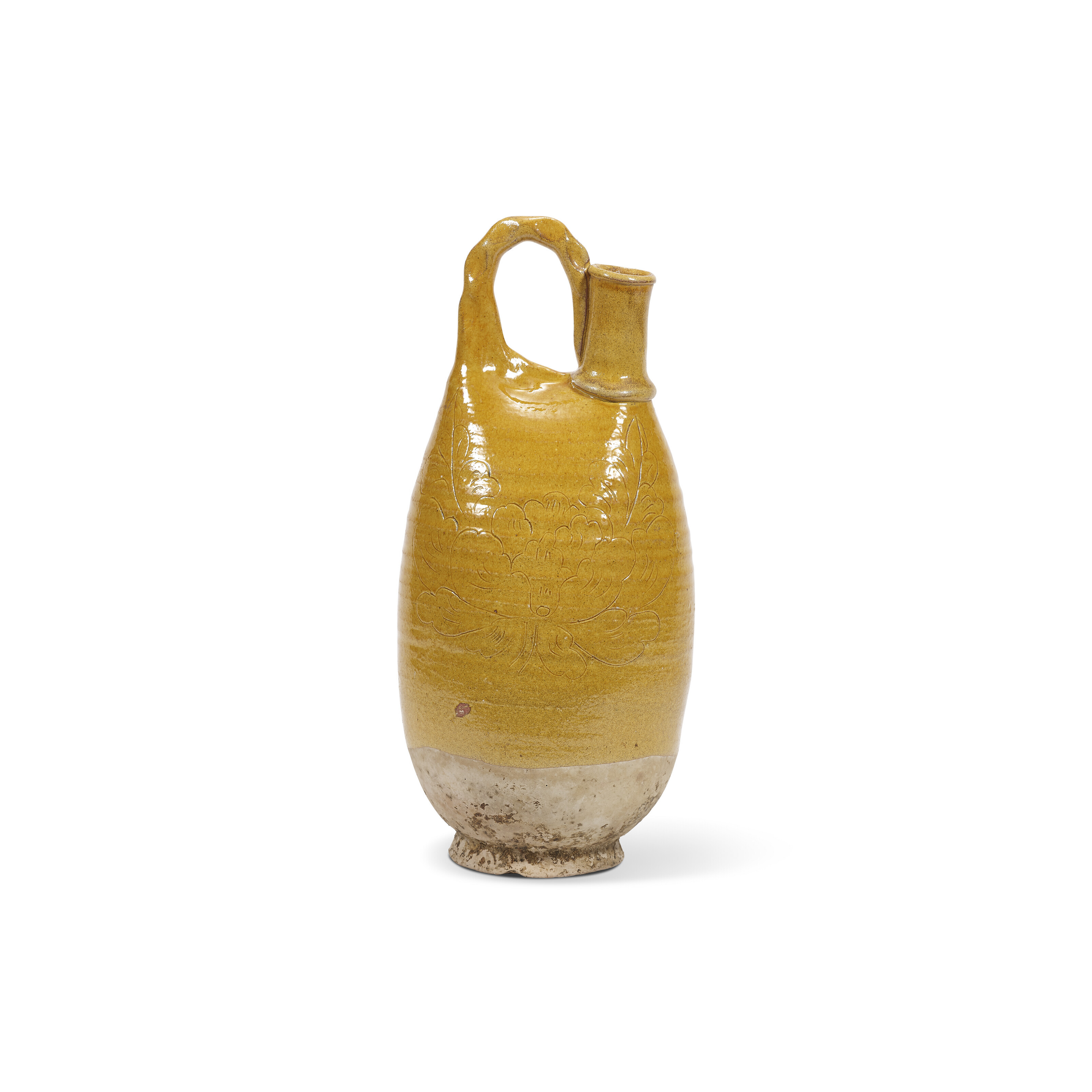 辽黄釉皮囊式壶及黄釉葫芦形执壶, LIAO DYNASTY (907-1125) | Christie's