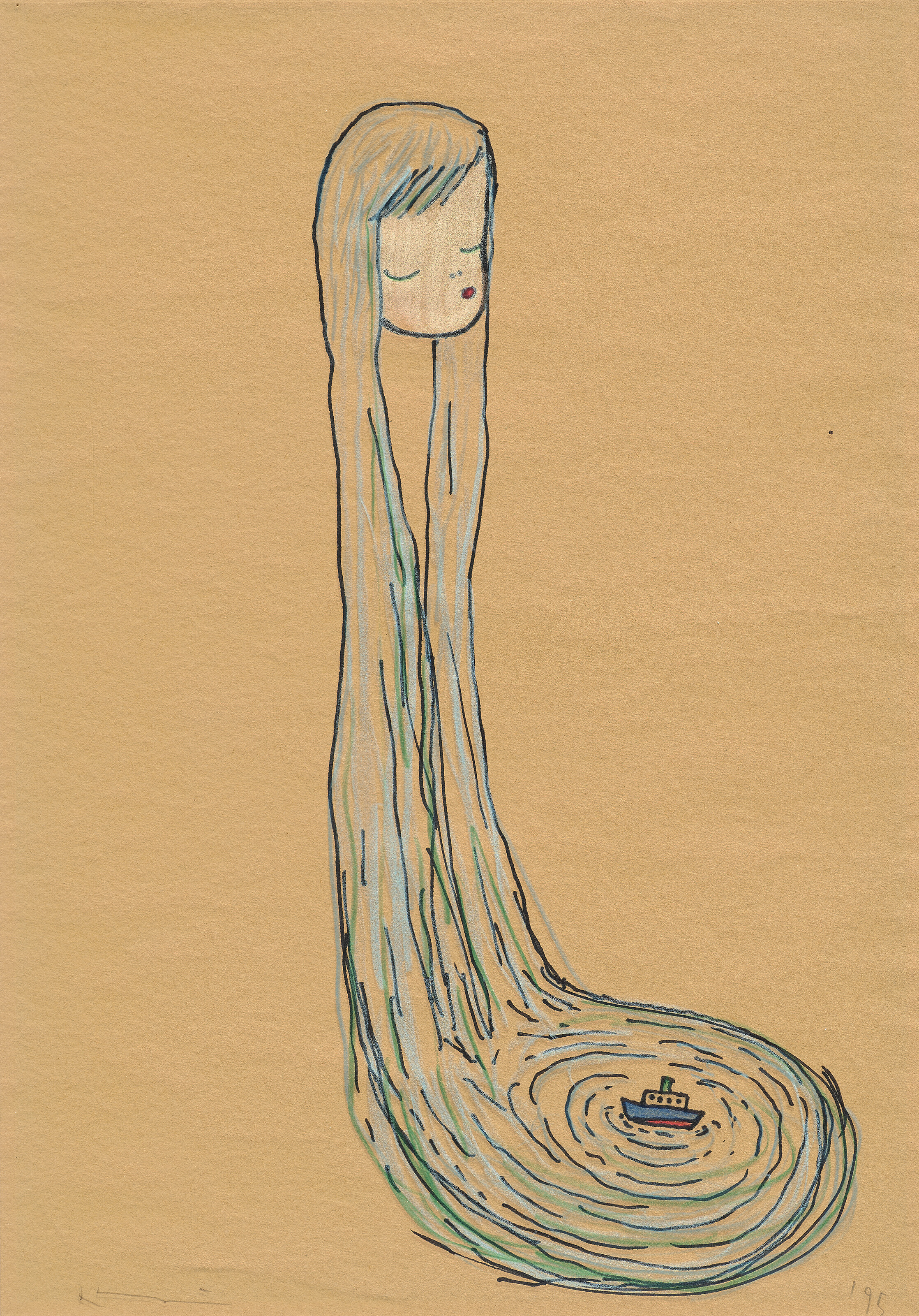 奈良美智（1959年生）, 无题| Christie's