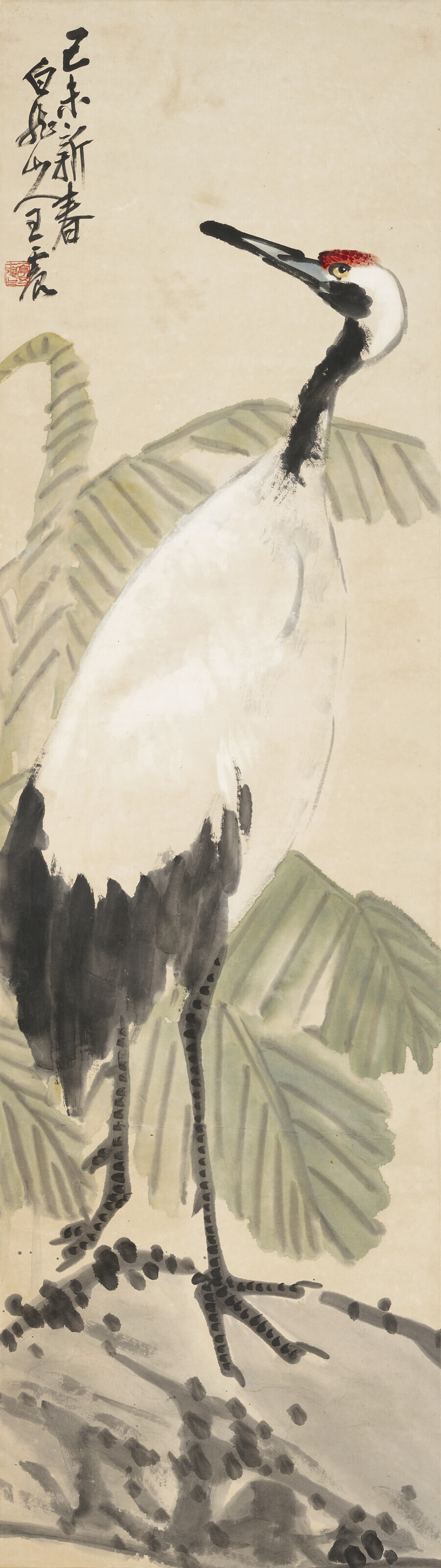 WANG ZHEN (1867-1938), Longevity Crane | Christie’s