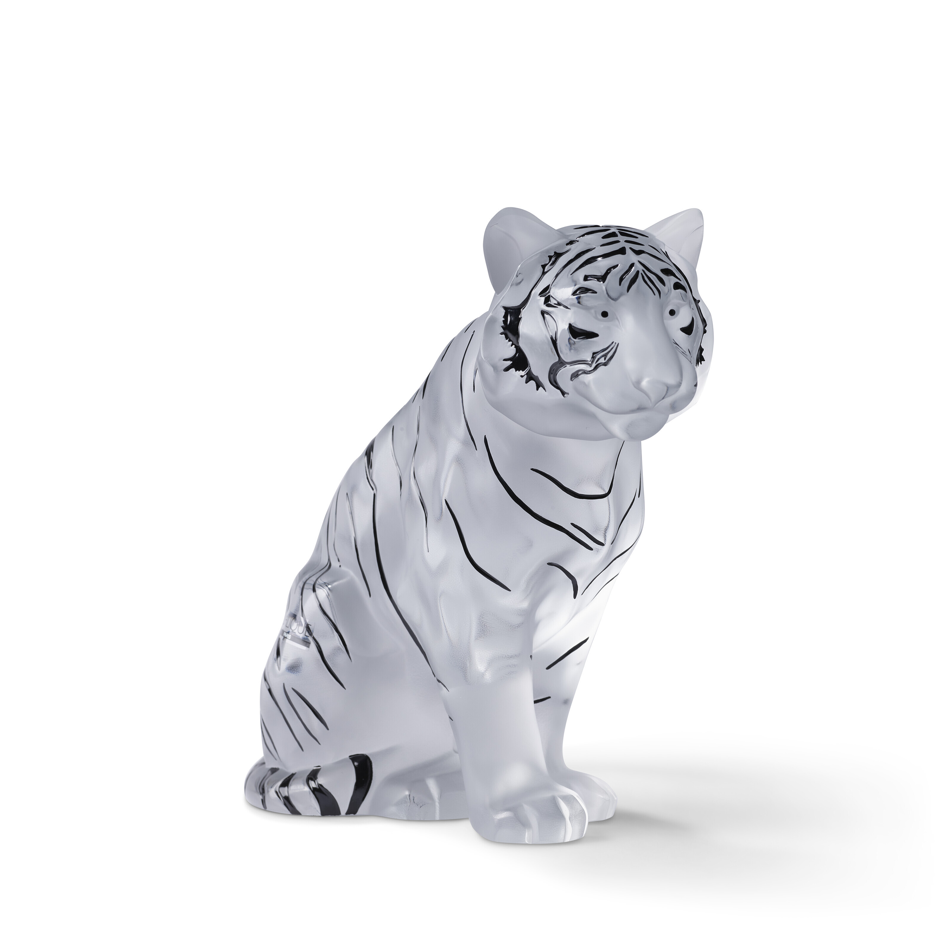 A LIMITED EDITION LALIQUE CRYSTAL TIGER FIGURINE, Christie’s