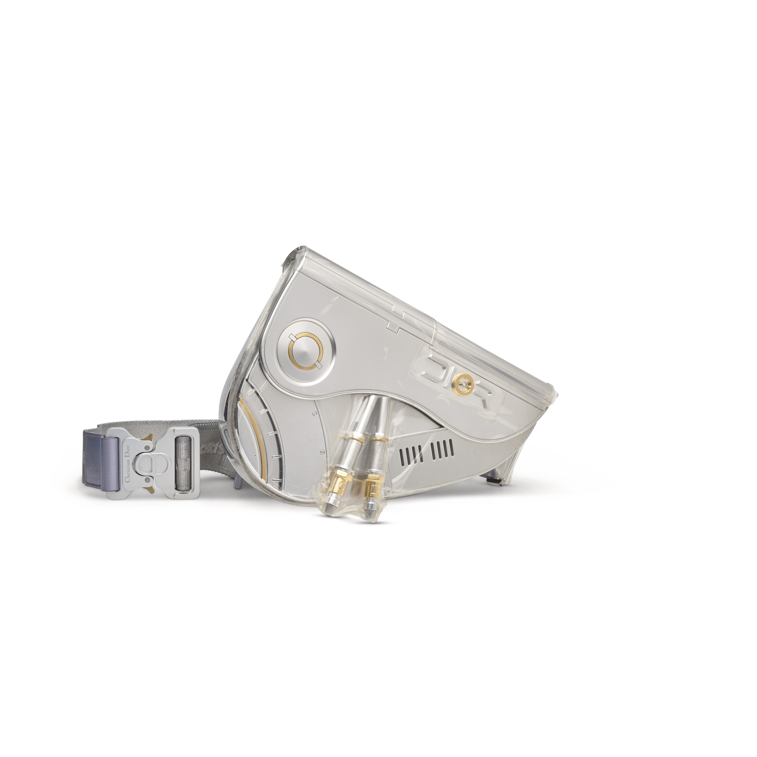 Saddle bag in dior and sorayama metal sales