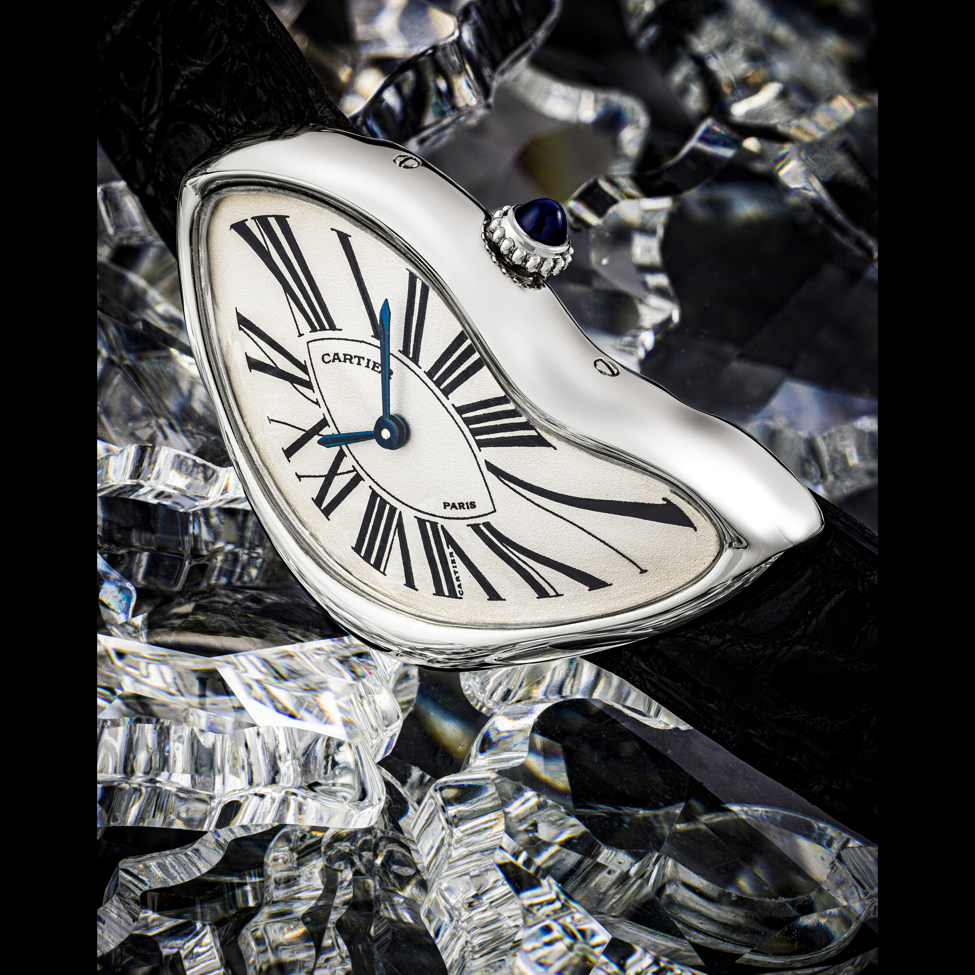 Cartier hotsell crash platinum