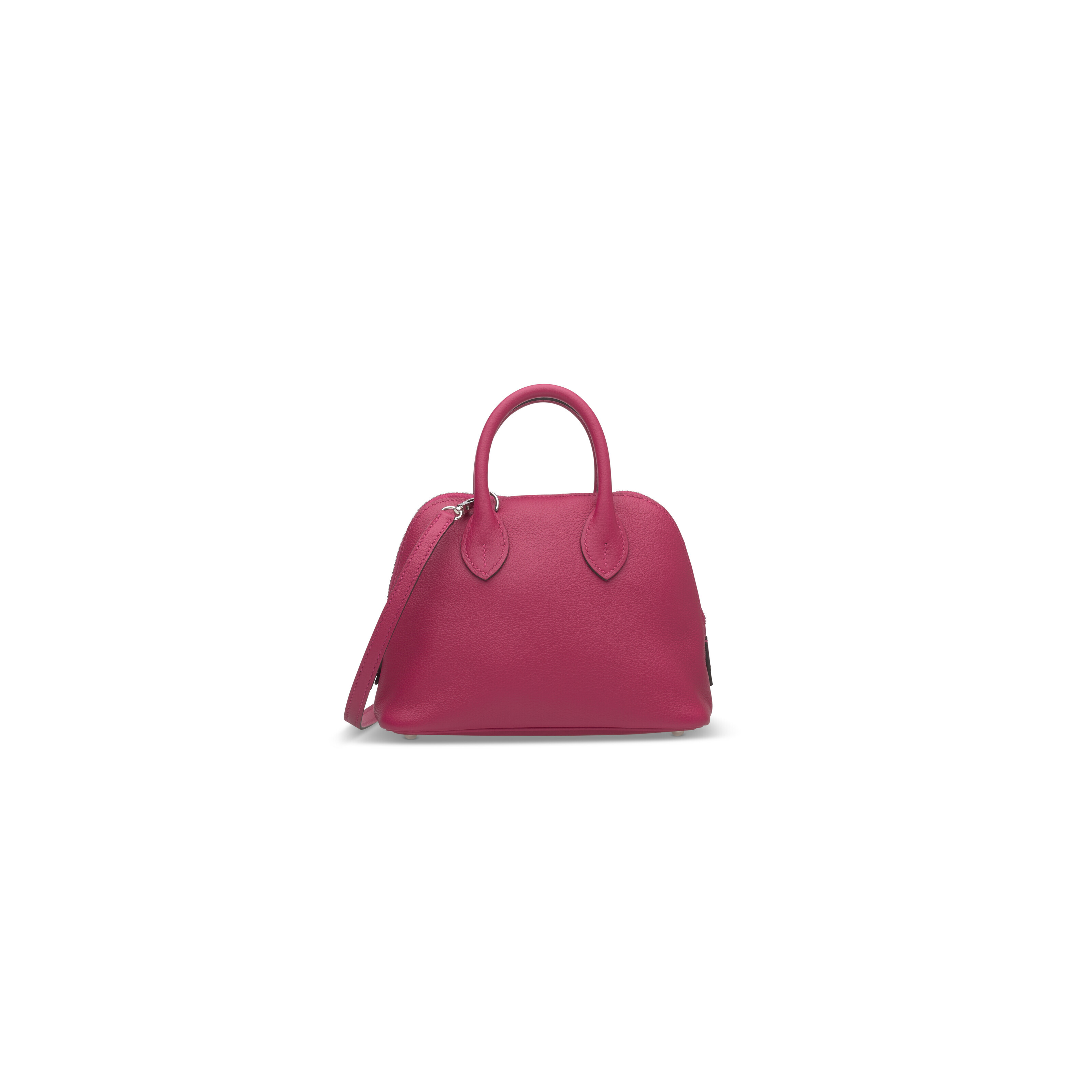 A LIMITED EDITION FRAMBOISE PRUNE EVERCOLOR LEATHER VERSO MINI