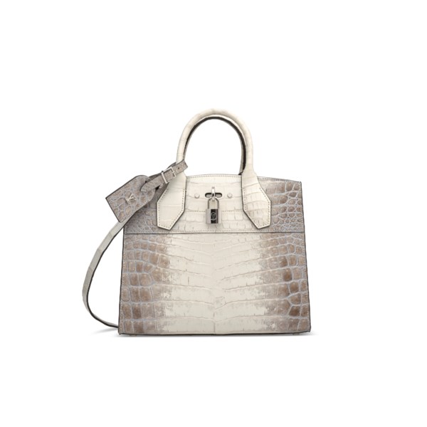 City Steamer Mini Crocodilien Brillant - Handbags