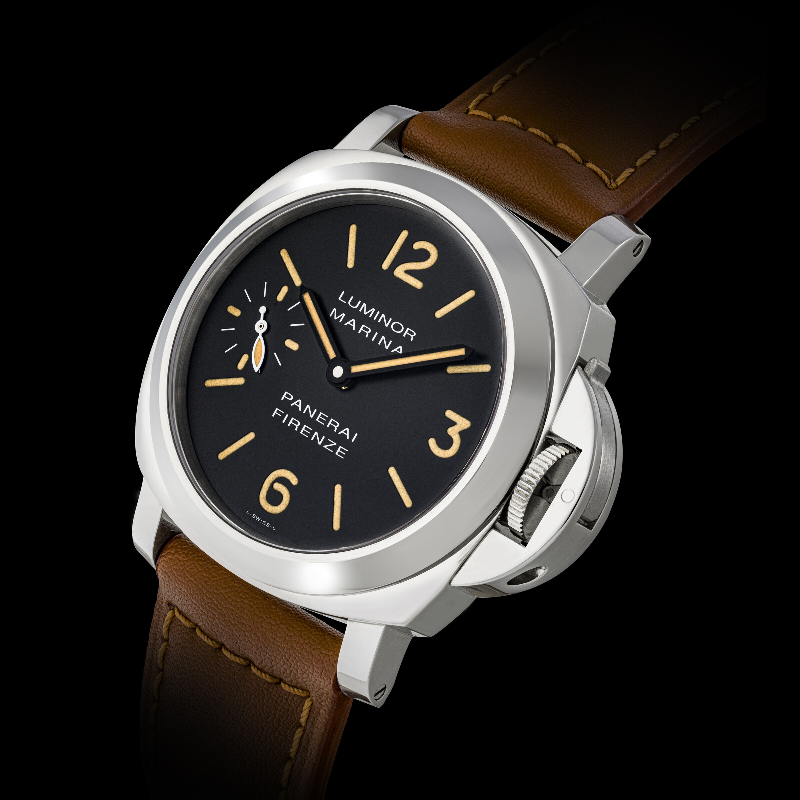 PANERAI REF. PAM00972 LIMITED EDITION OF 99 PIECES STAINLESS STEEL RADIOMIR FIRENZE 3 DAYS Certified by Panerai with a unique Certificate of Authenticity For Christie s Auction