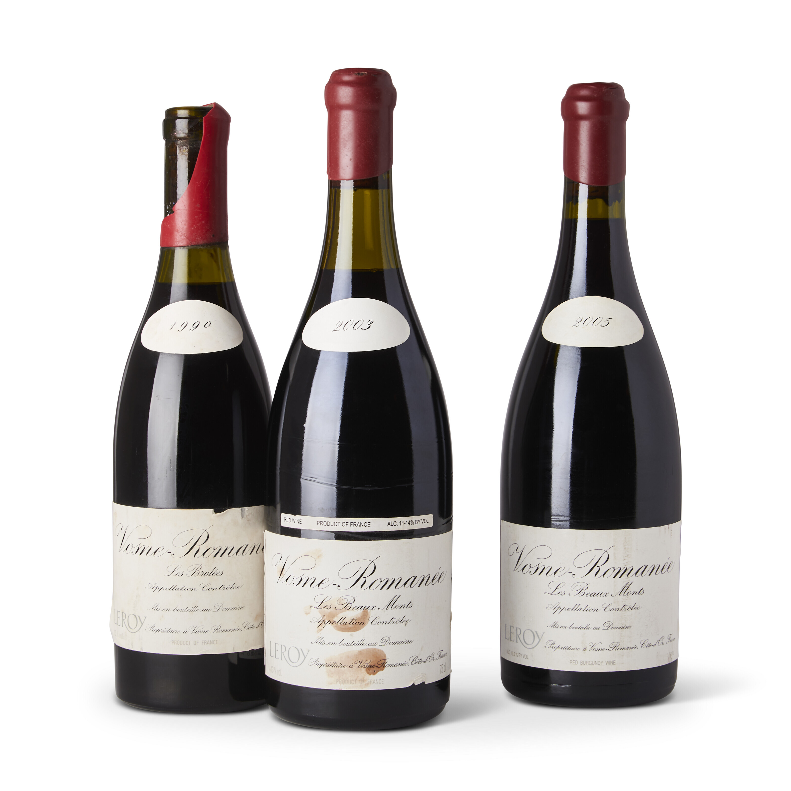 Domaine Leroy, Vosne-Romanée Les Beaux Monts 1988, 1er Cru, Côte