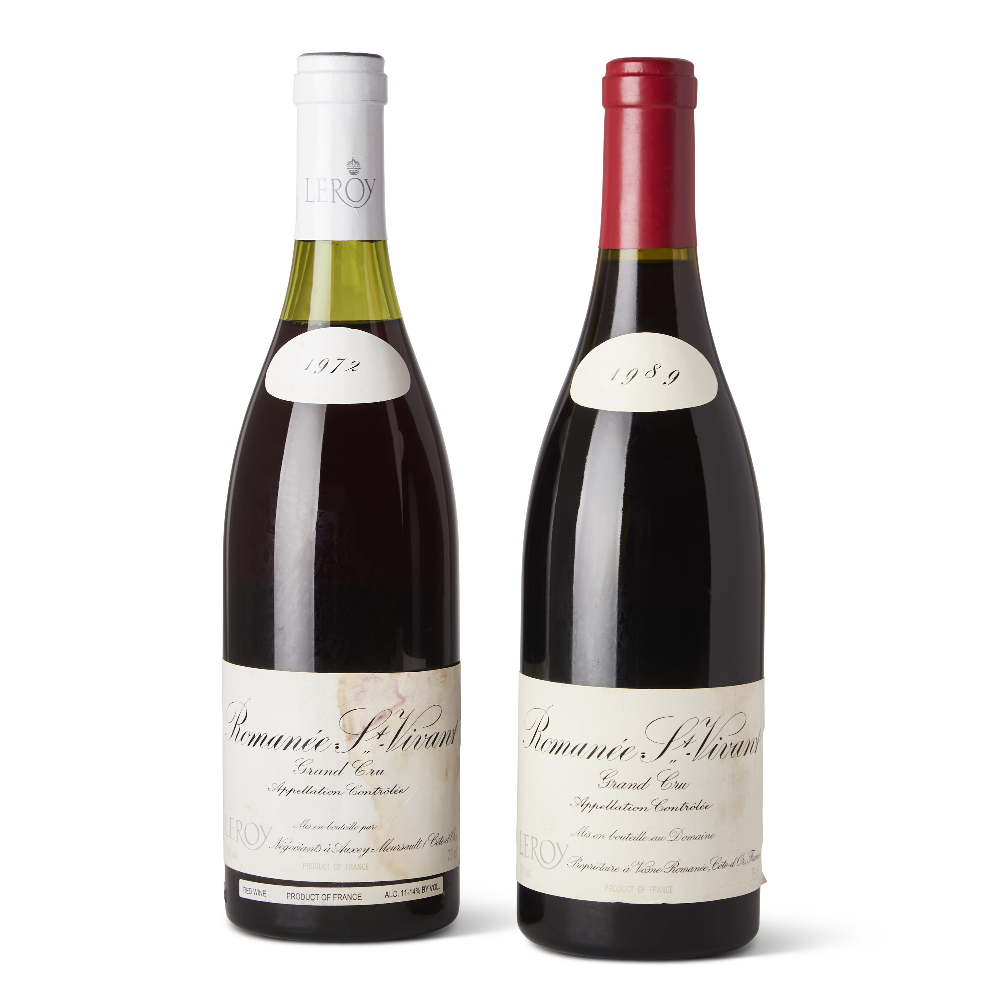 定番人気！ Leroy Romanée コルクあり（Domaine 空ボトル 1989 Vivant St. ワイン