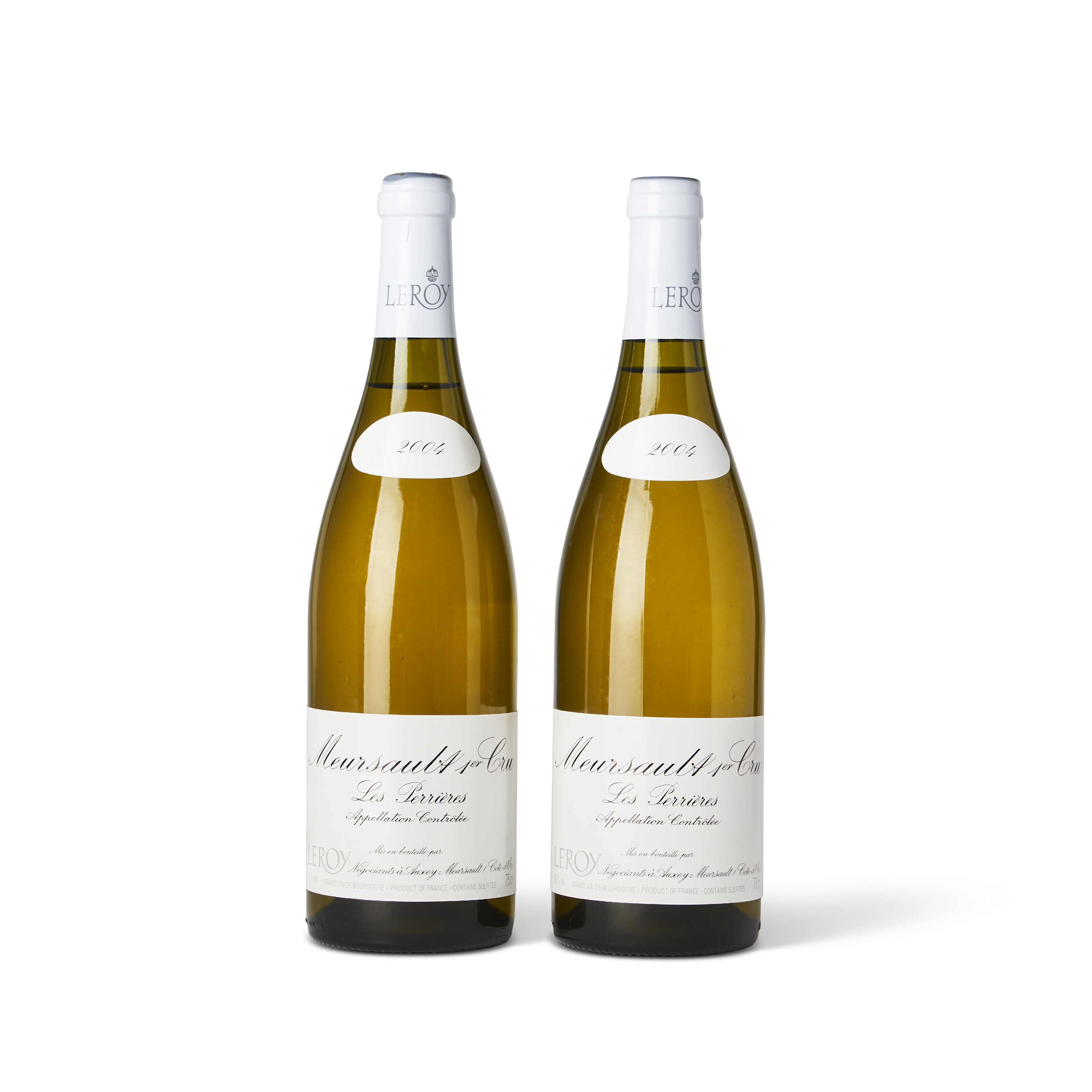 Maison Leroy, Meursault Les Perrières 2004, 1er Cru, Côte de Beaune In ...