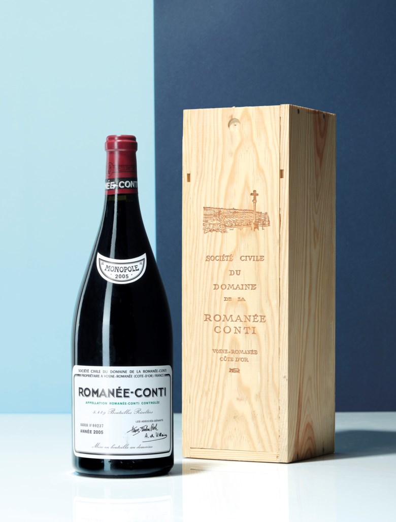 Domaine de la Romanée-Conti, Romanée-Conti 2005, 1 magnum per lot. Estimate HK$280,000-420,000. Offered in Iconic Wines from Joseph Lau on 13 April 2022 at Christie’s in Hong Kong