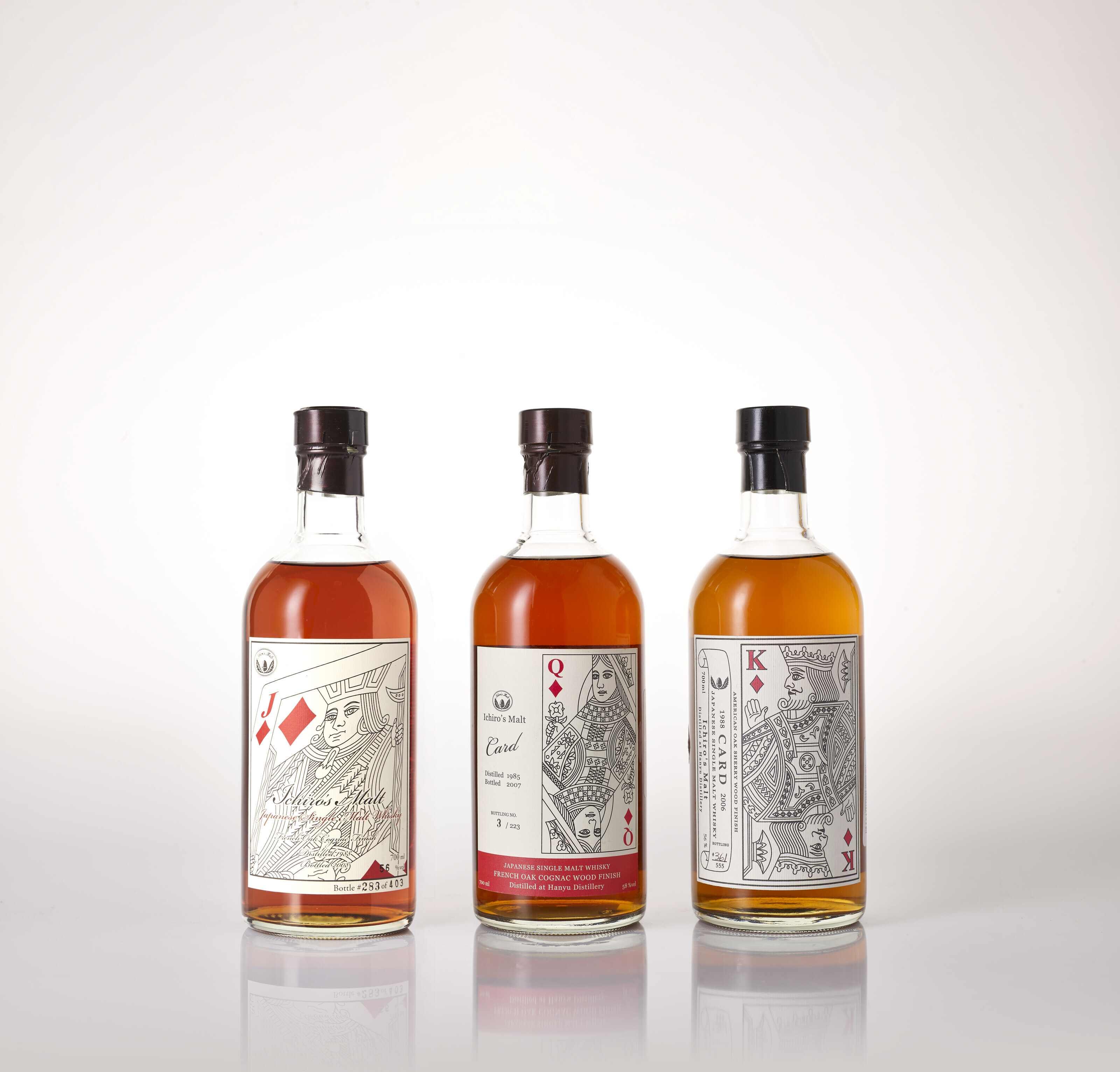 Ichiro's Malt Card Series Four of Hearts イチローズモルト