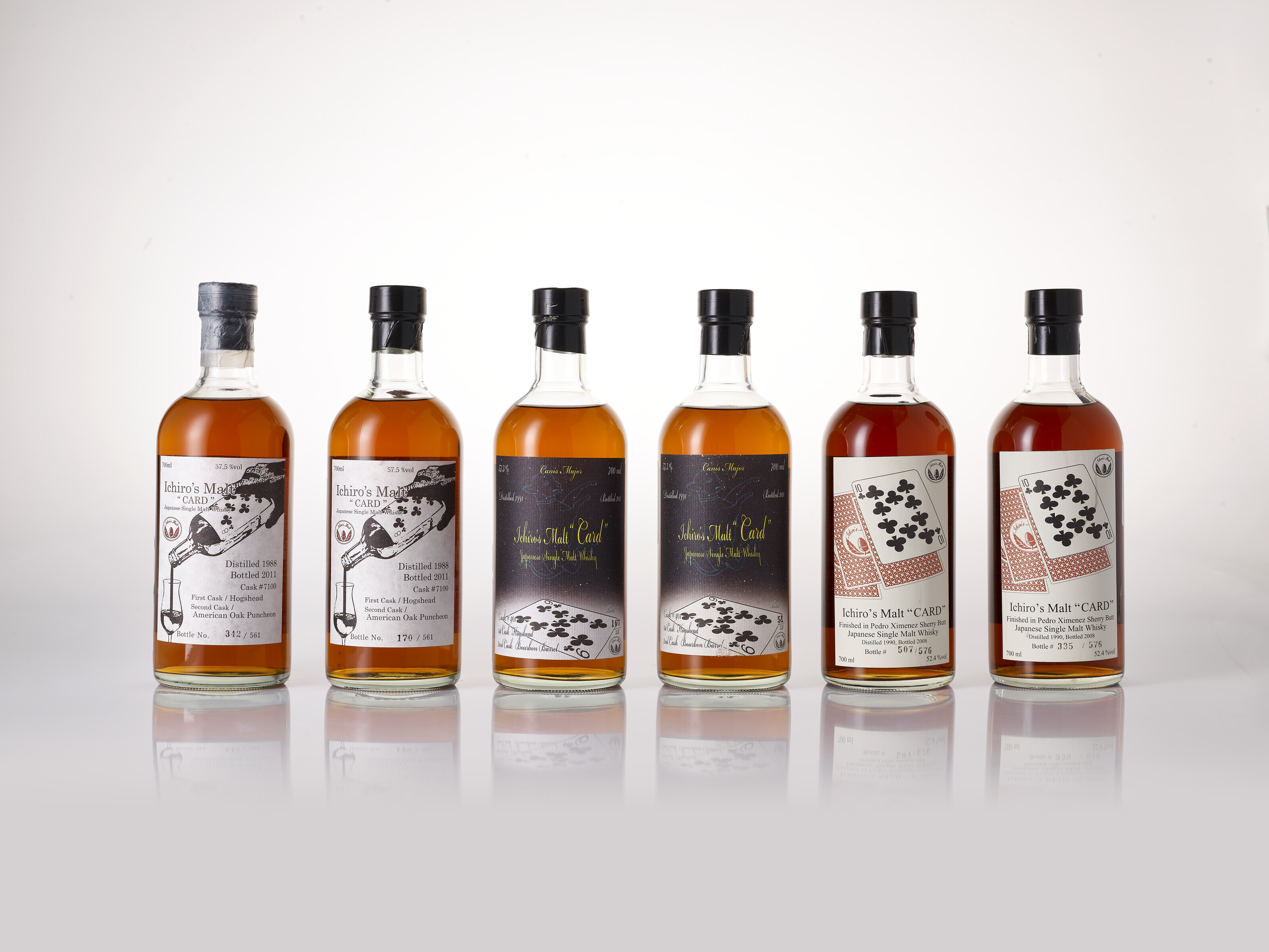 Ichiro's Malt Card Series Four of Hearts イチローズモルト カード