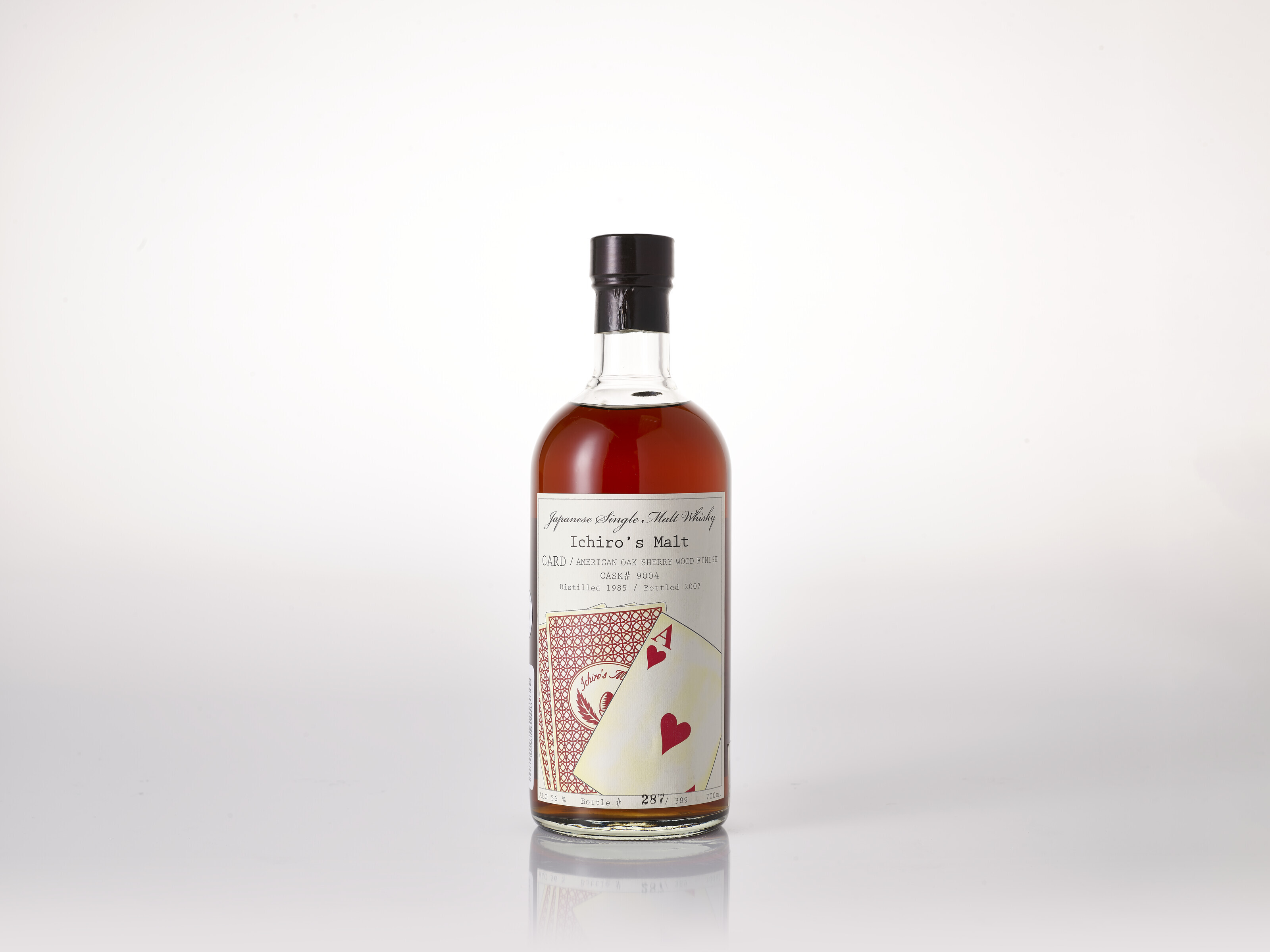 Hanyu Ichiro's Malt Card Series 9 of Hearts | Christie's
