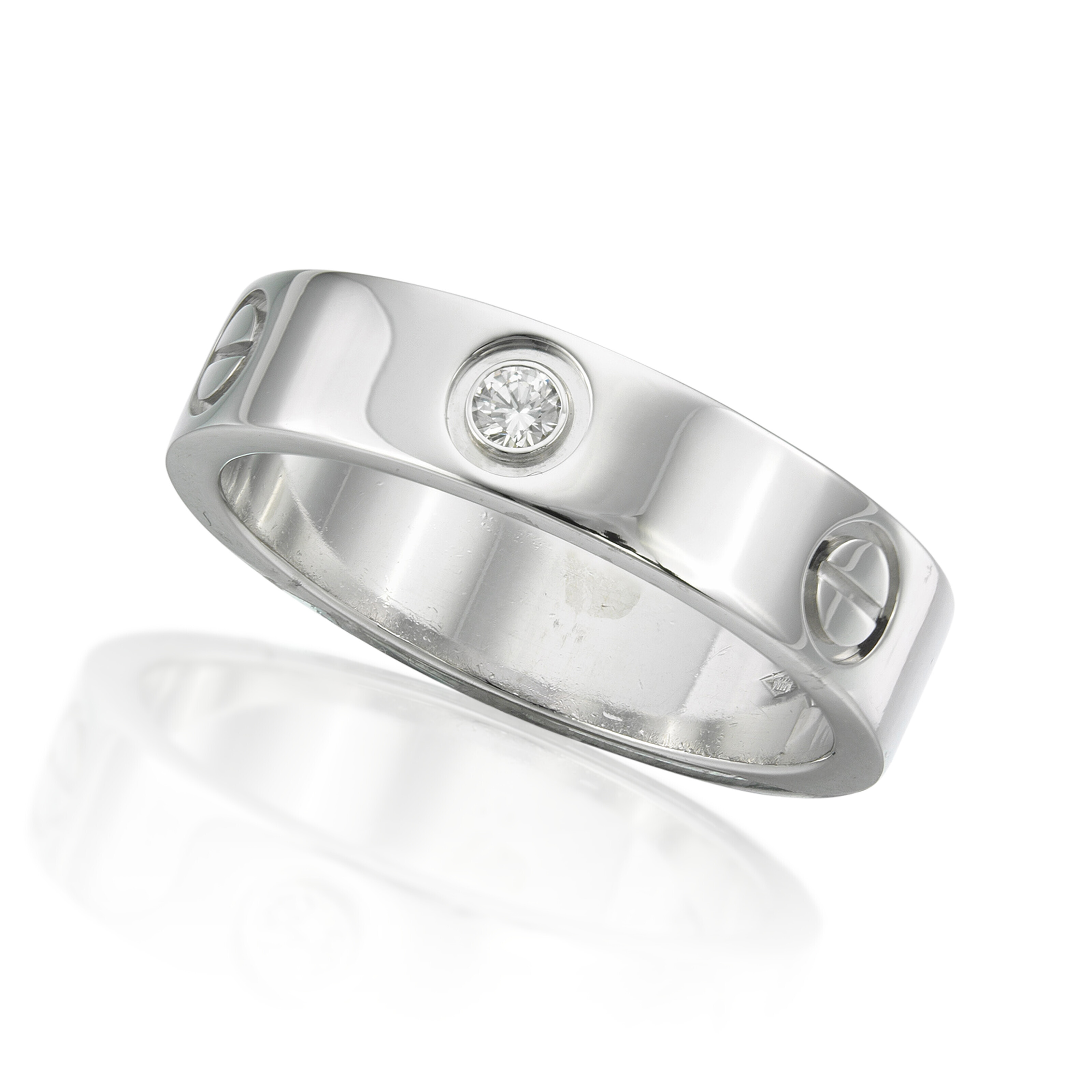 CARTIER 'LOVE' BANGLE AND RING SET, | Christie's