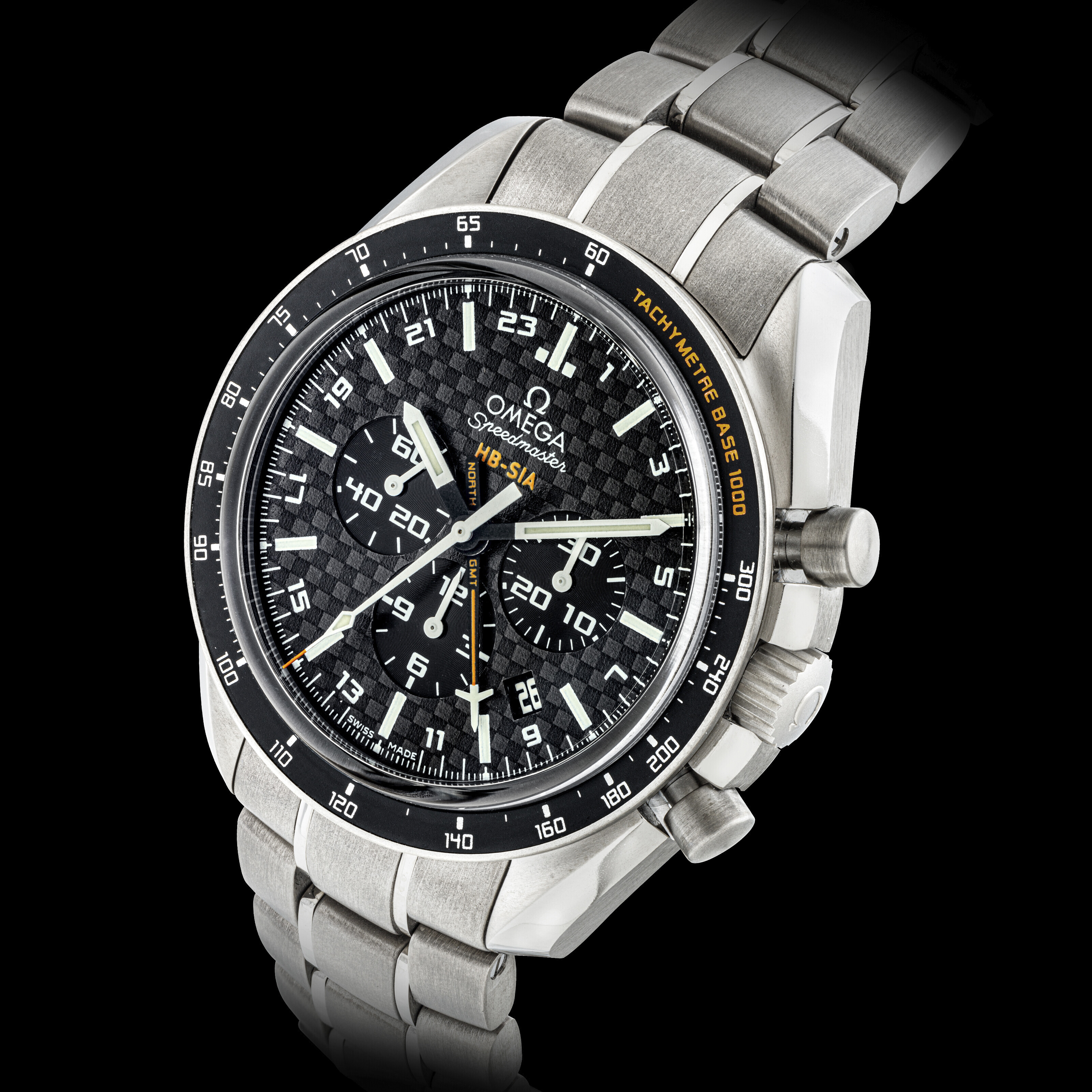 OMEGA SOLAR IMPULSE HB SIA CO AXIAL GMT CHRONOGRAPH REF. 321.90