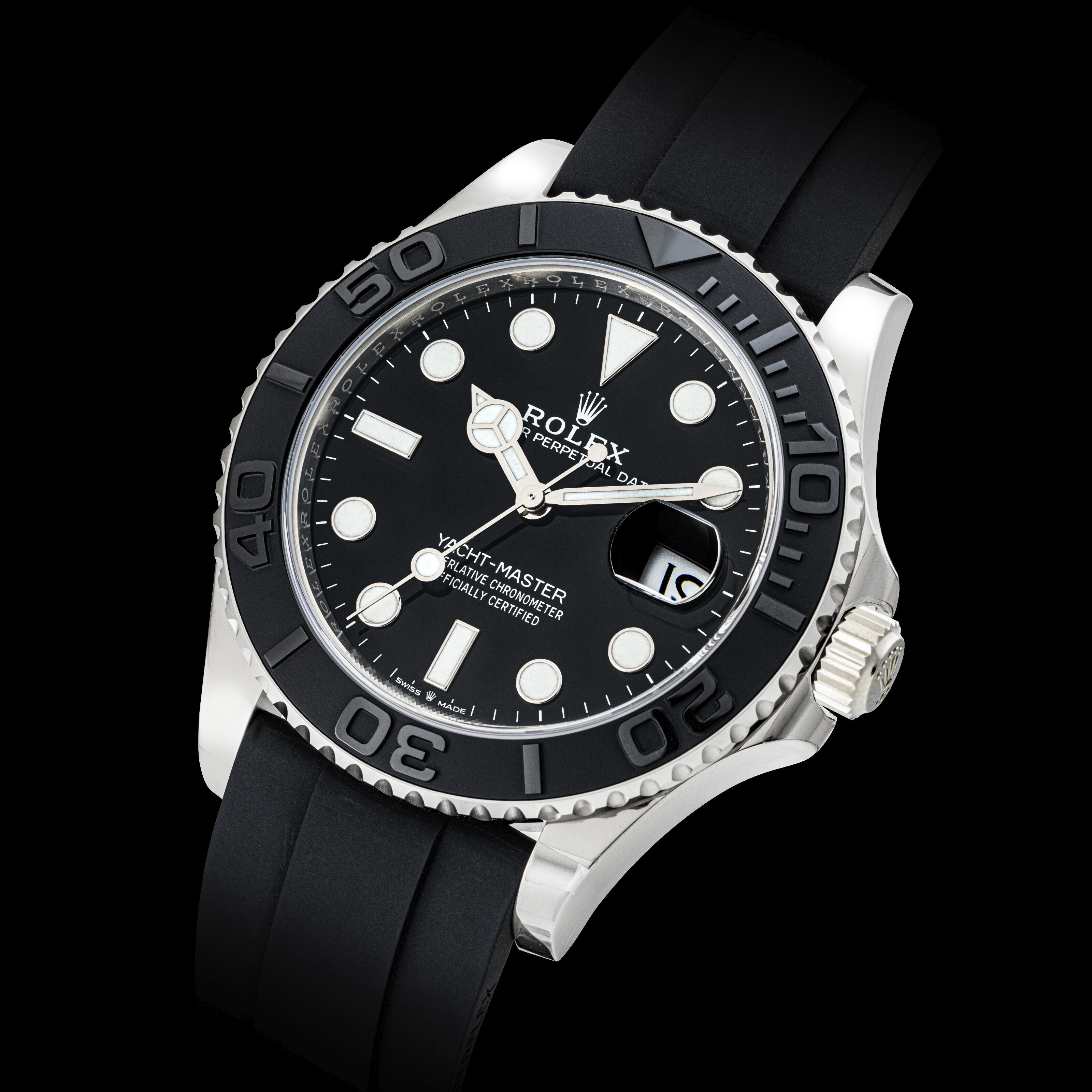 ROLEX, PLATINUM DAYTONA, REF. 116506, Certificate and box